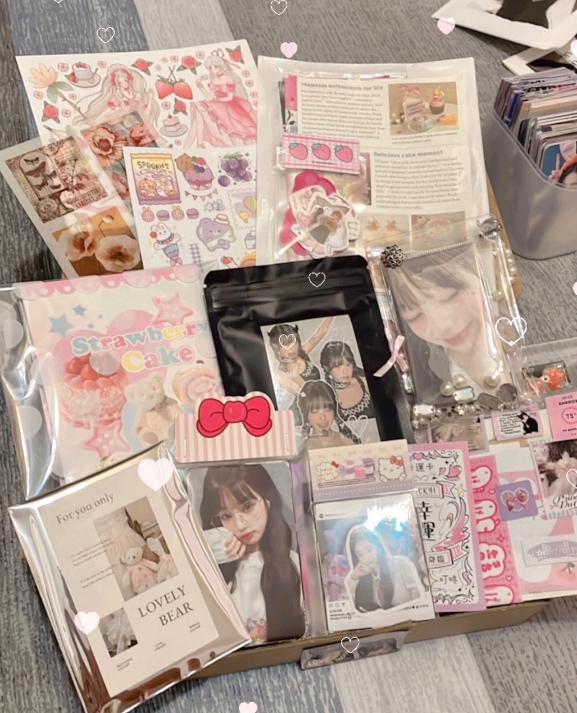 芙1🎀小卡打包記錄（點擊可看卡、後有單張）