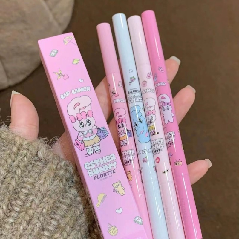 預購🌸花洛莉亞Bunny兔聯名款 雙頭眼線膠筆