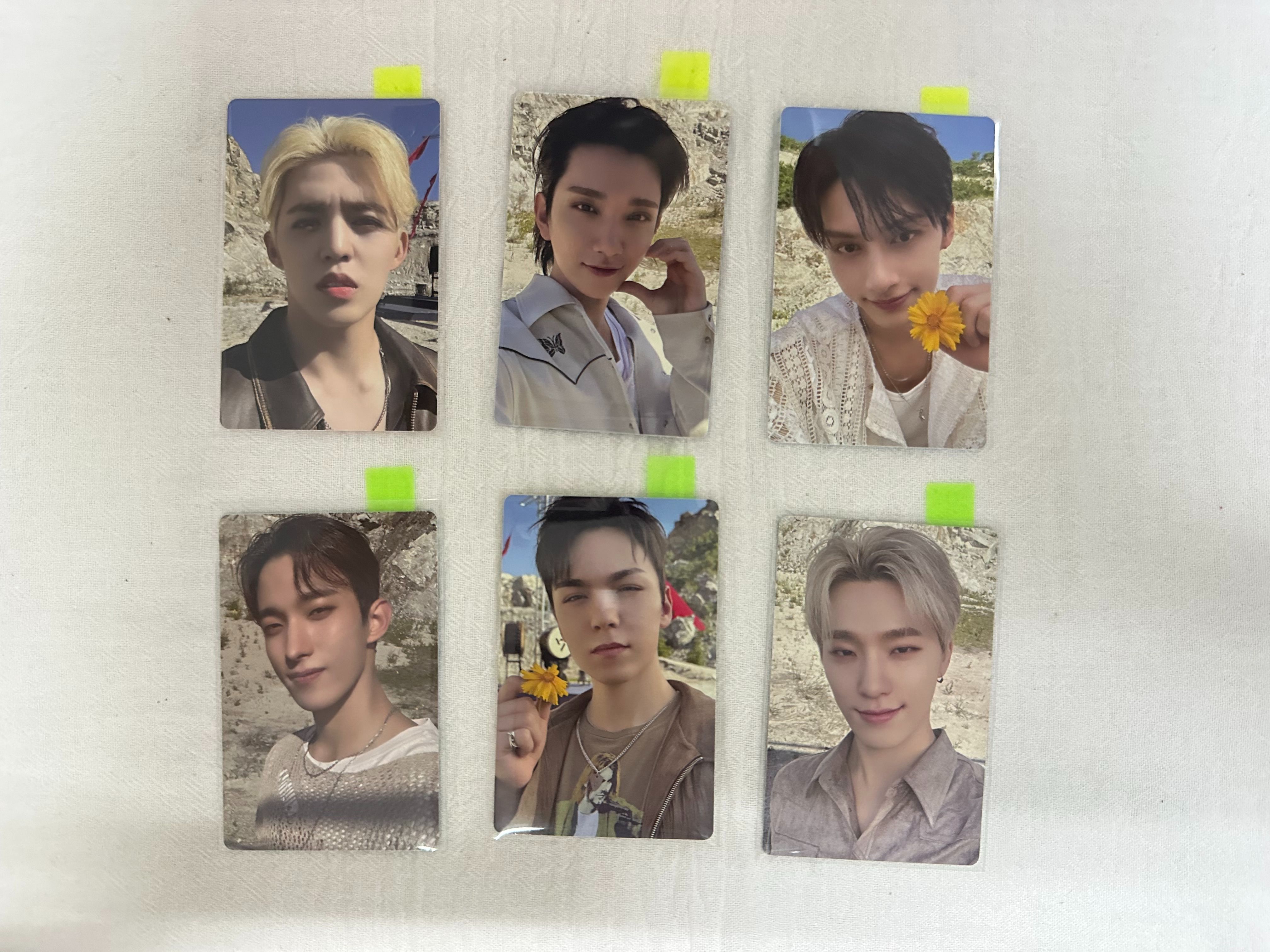SVT FOLLOW KR DVD小卡 （💖帶💙，同系列/卡背小卡綁完，才可選賣場內其他💙）