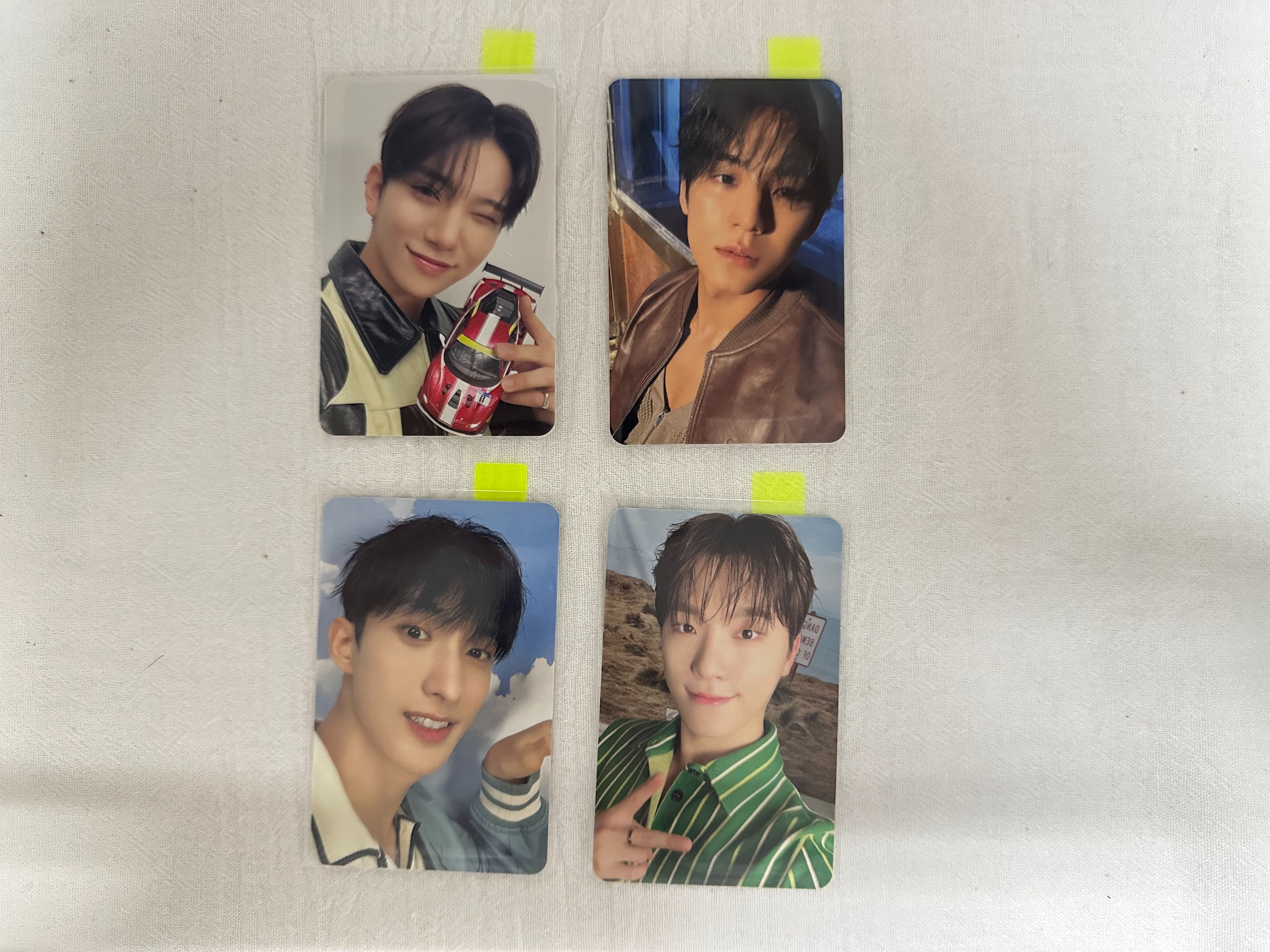 SVT 2025年曆小卡（💖帶💙，同系列/卡背小卡綁完，才可選賣場內其他💙）