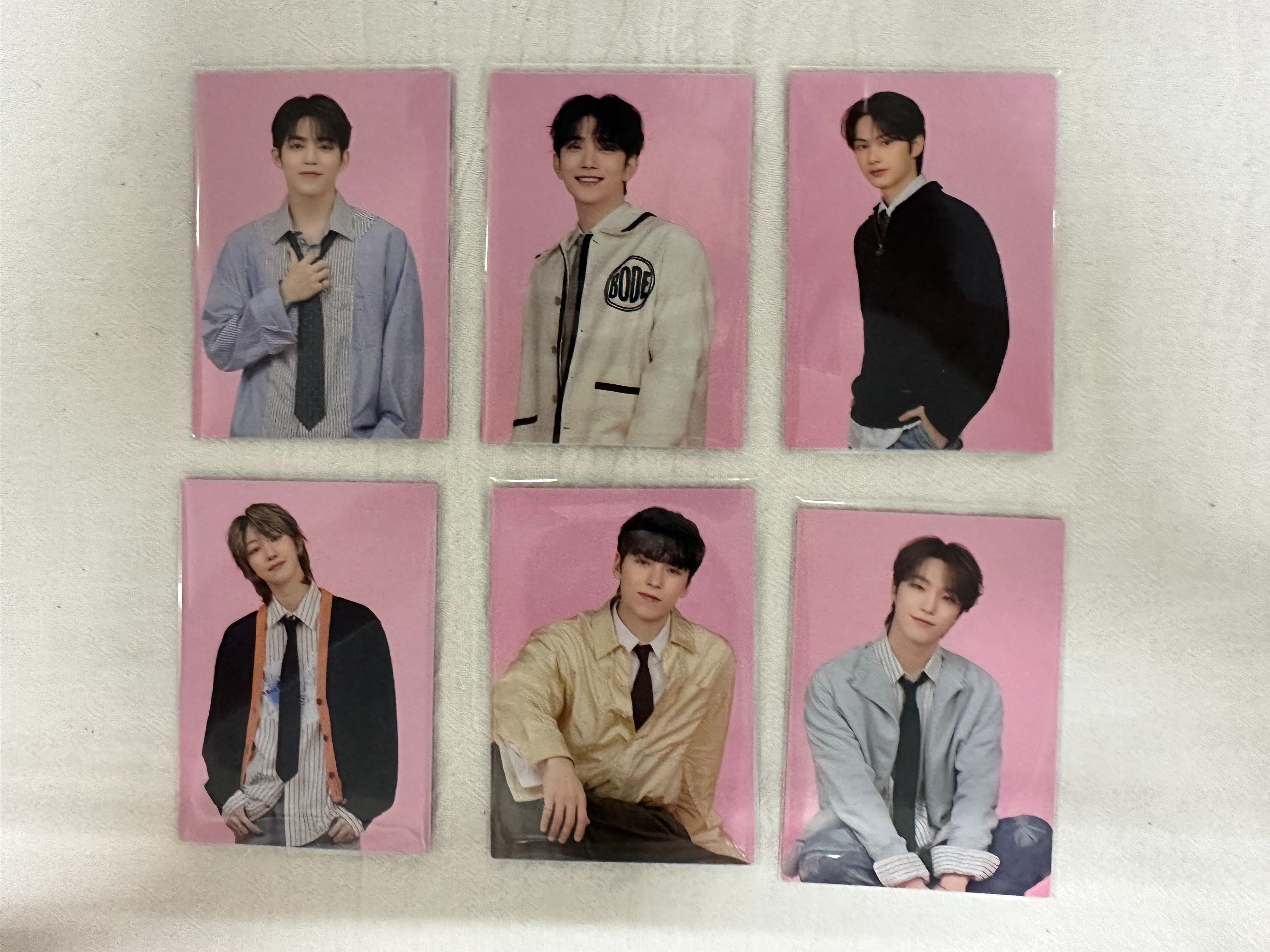 SVT Holiday 外套卡 （💖帶💙，同系列/卡背小卡綁完，才可選賣場內其他💙）