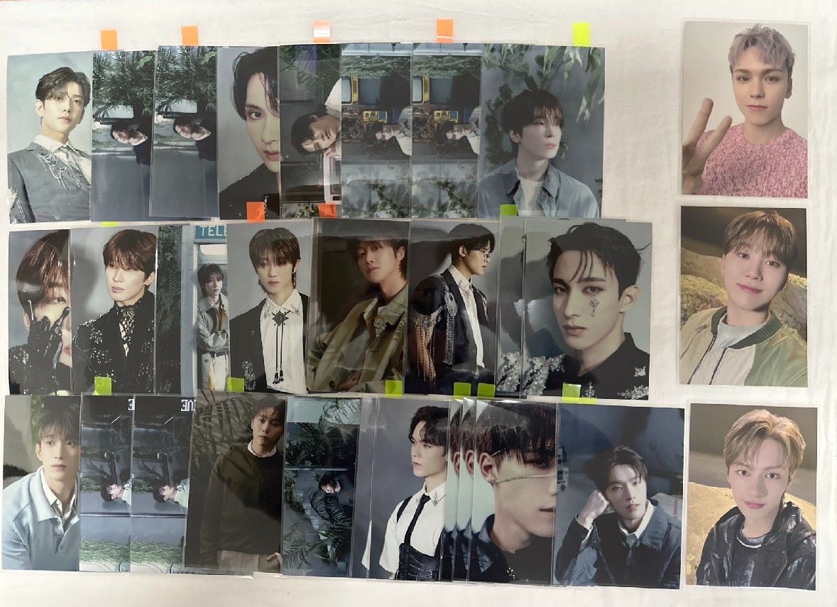 SVT 消費期限 always yours 生寫真（💖帶💙，同系列/卡背小卡綁完，才可選賣場內其他💙）