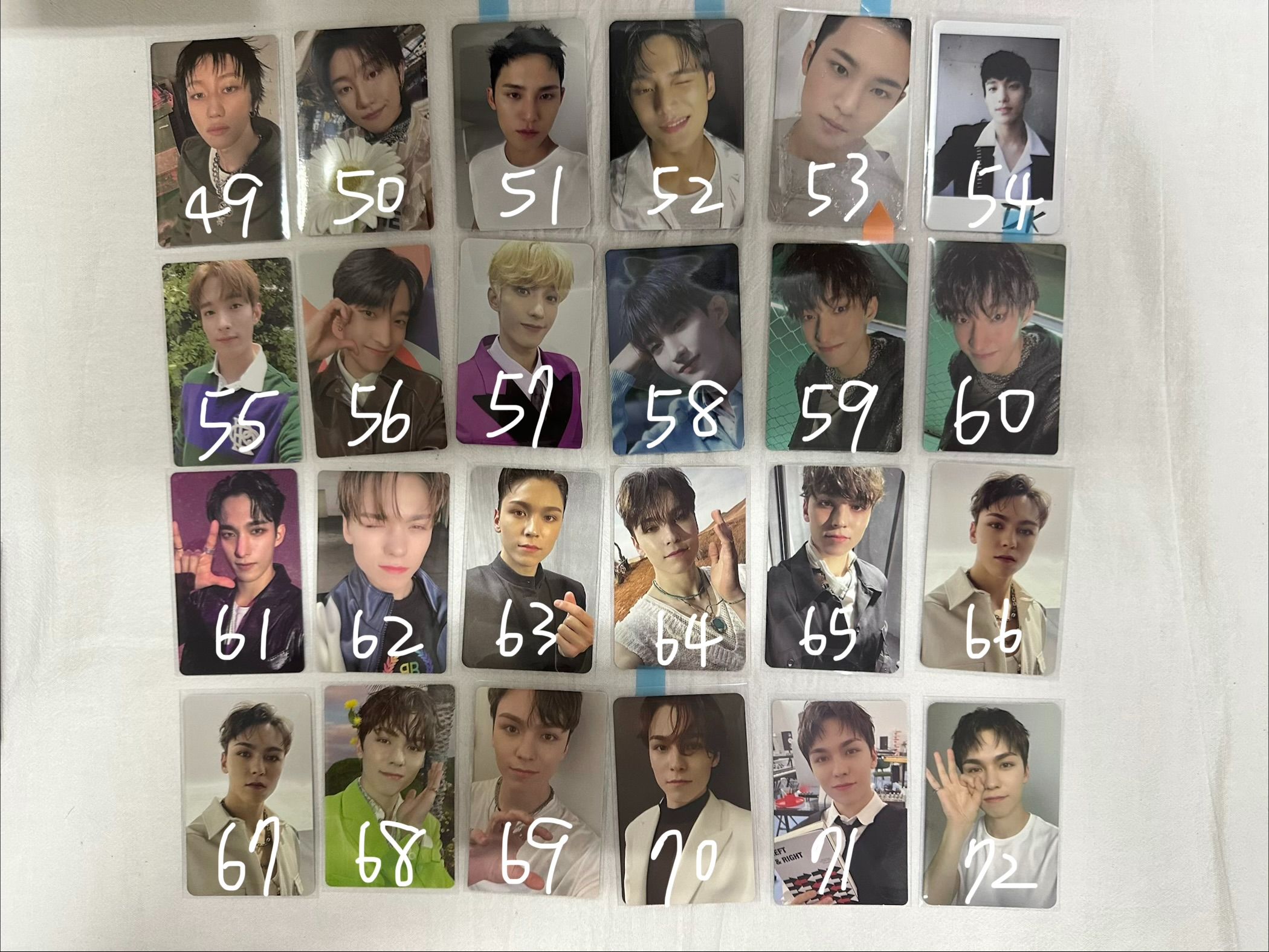 SVT 專卡/特典卡（💖帶💙，🖤單帶不當綁，💙可單帶可當綁）