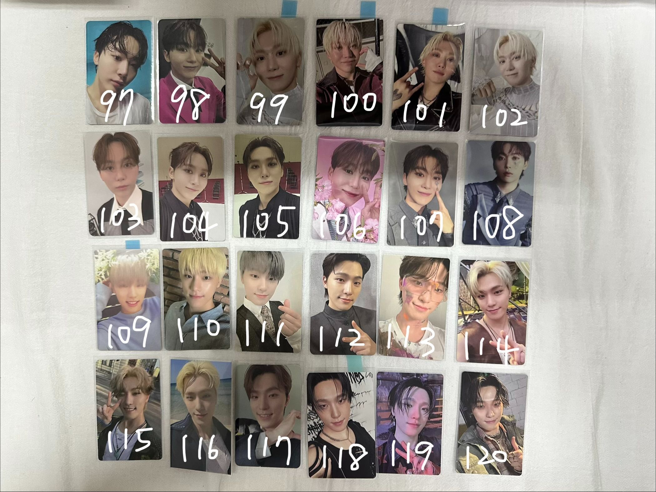 SVT 專卡/特典卡（💖帶💙，🖤單帶不當綁，💙可單帶可當綁）