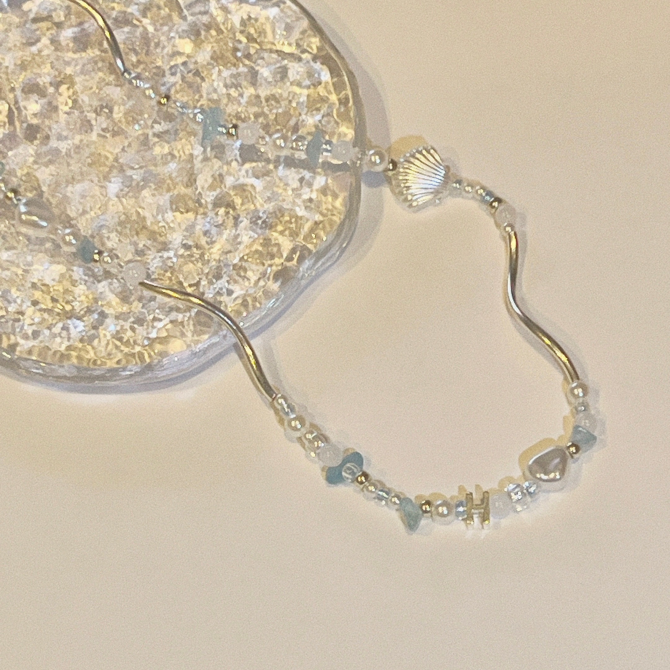 海邊你最耀眼貝殼珍珠項鍊🫧