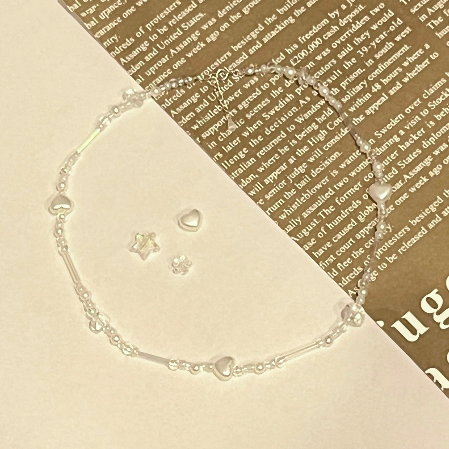 白色戀人百搭串珠項鍊🤍✨