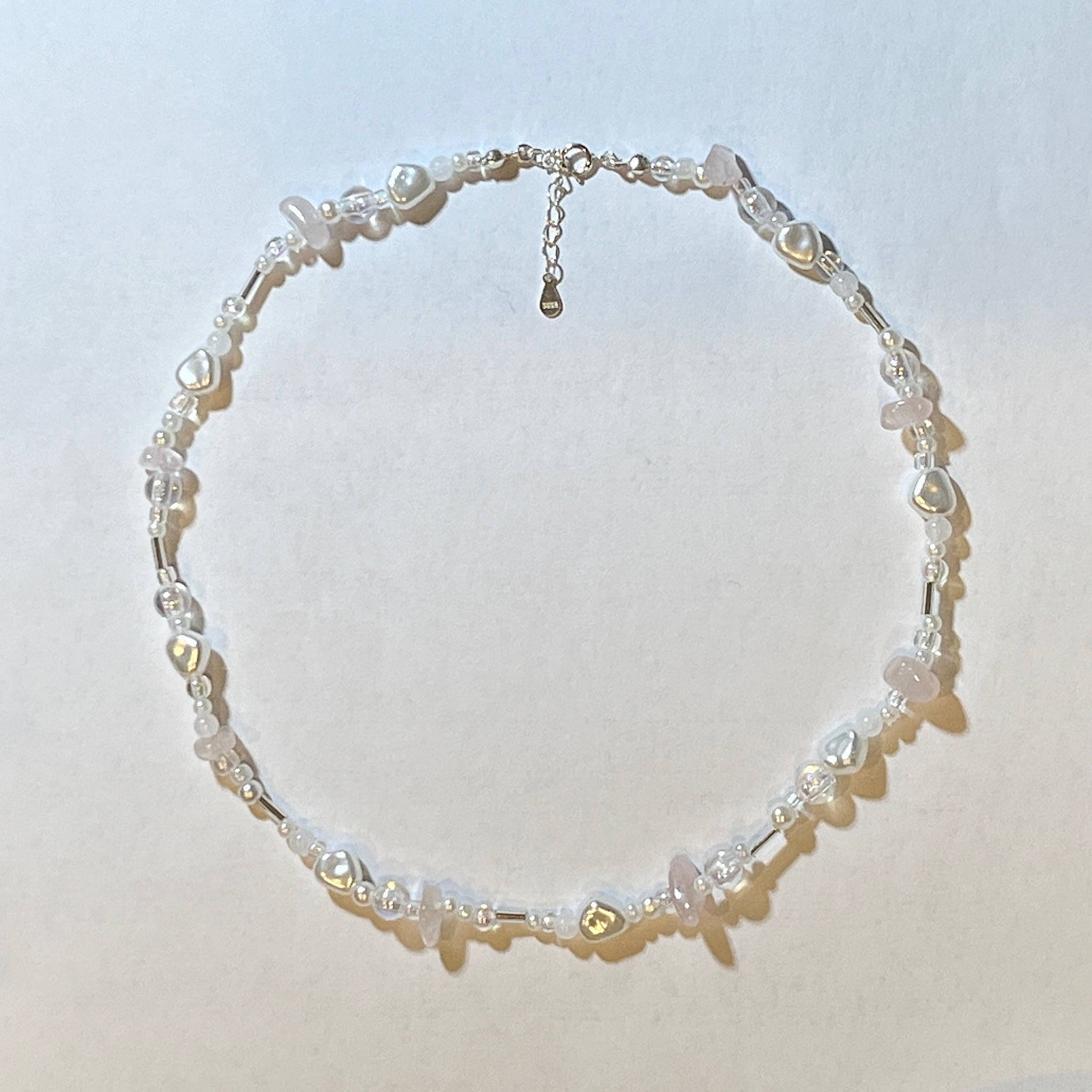 粉紅泡泡初戀串珠項鍊💓🫧