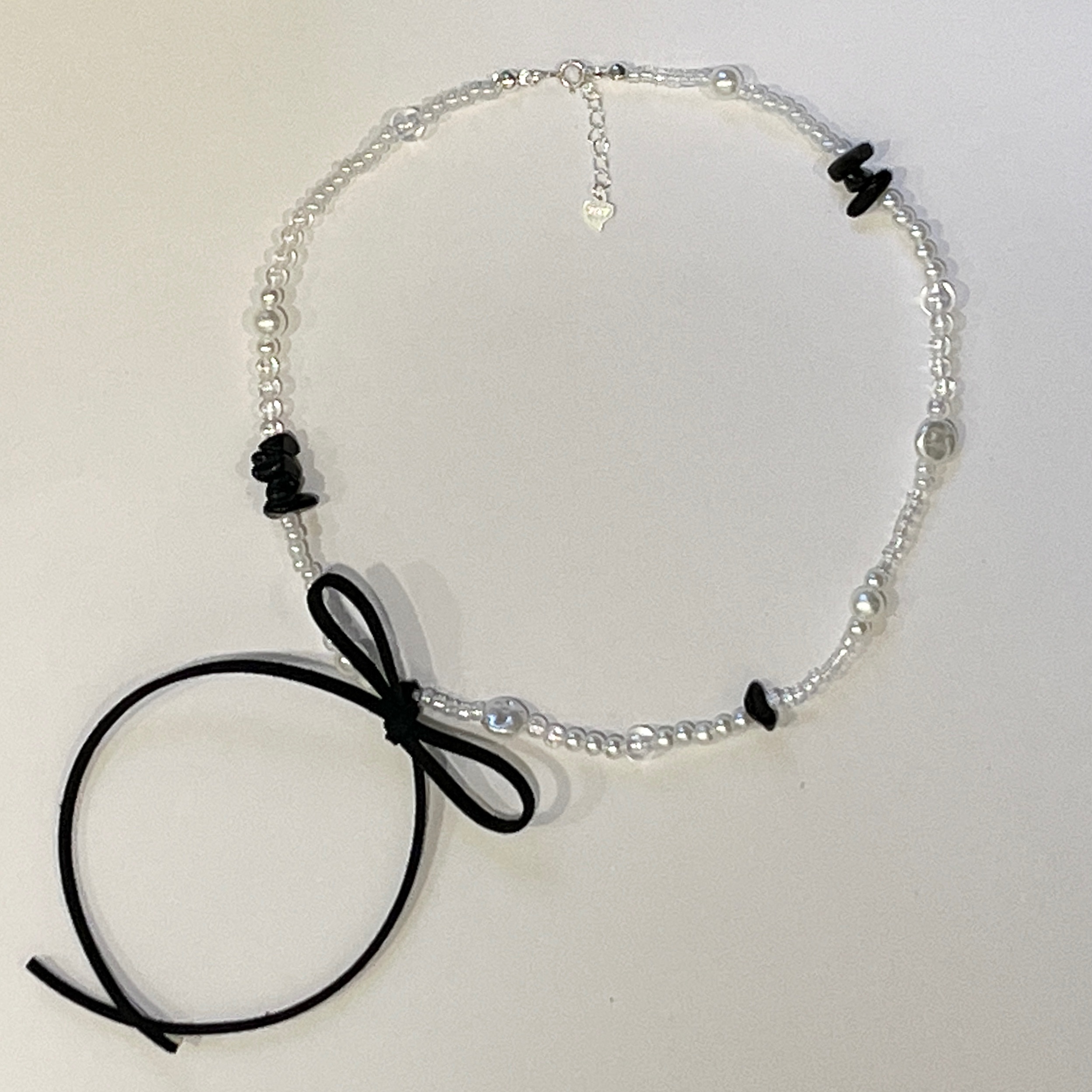 芭蕾風黑色蝴蝶結項鍊🖤🦋