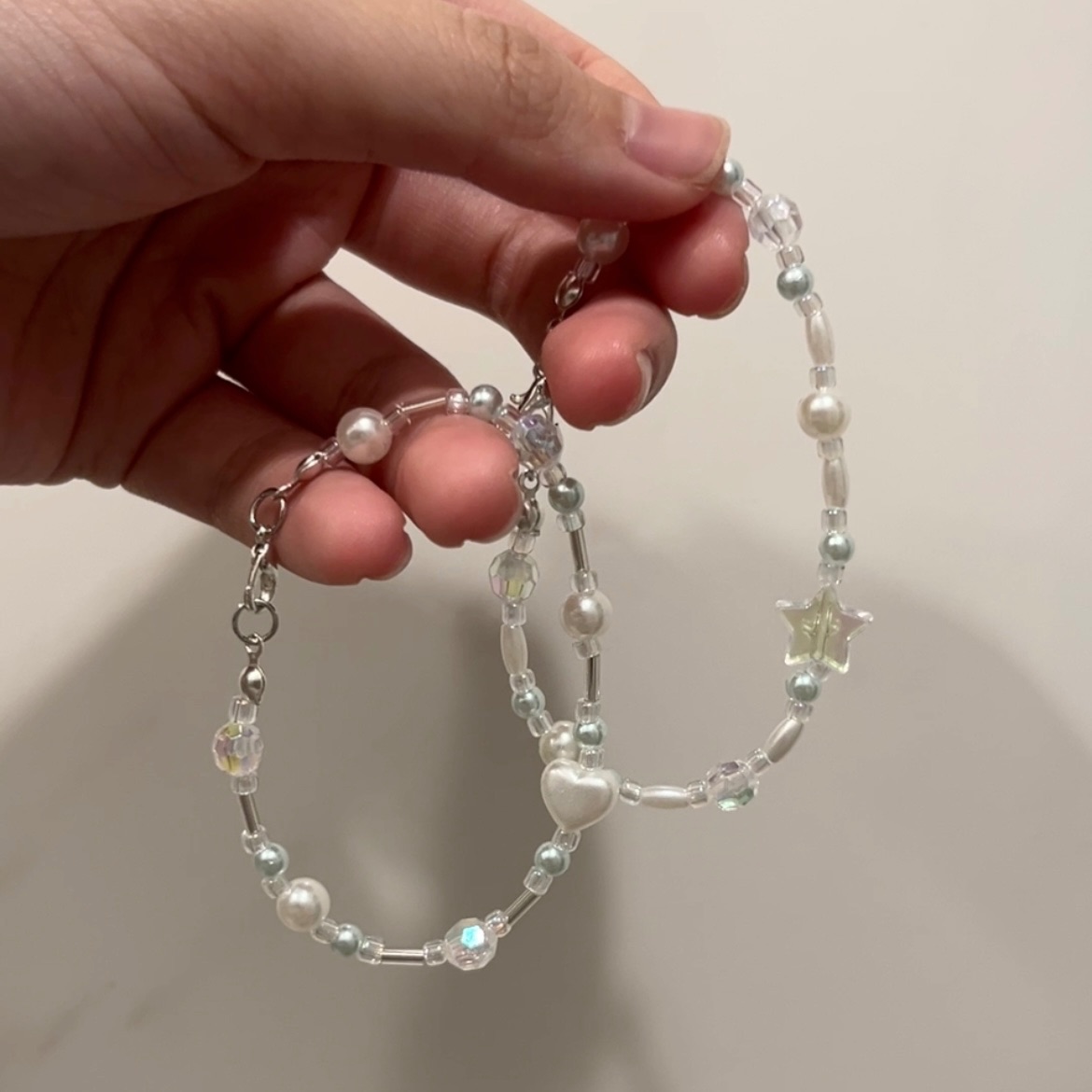 星心相印串珠手鍊💫🩵