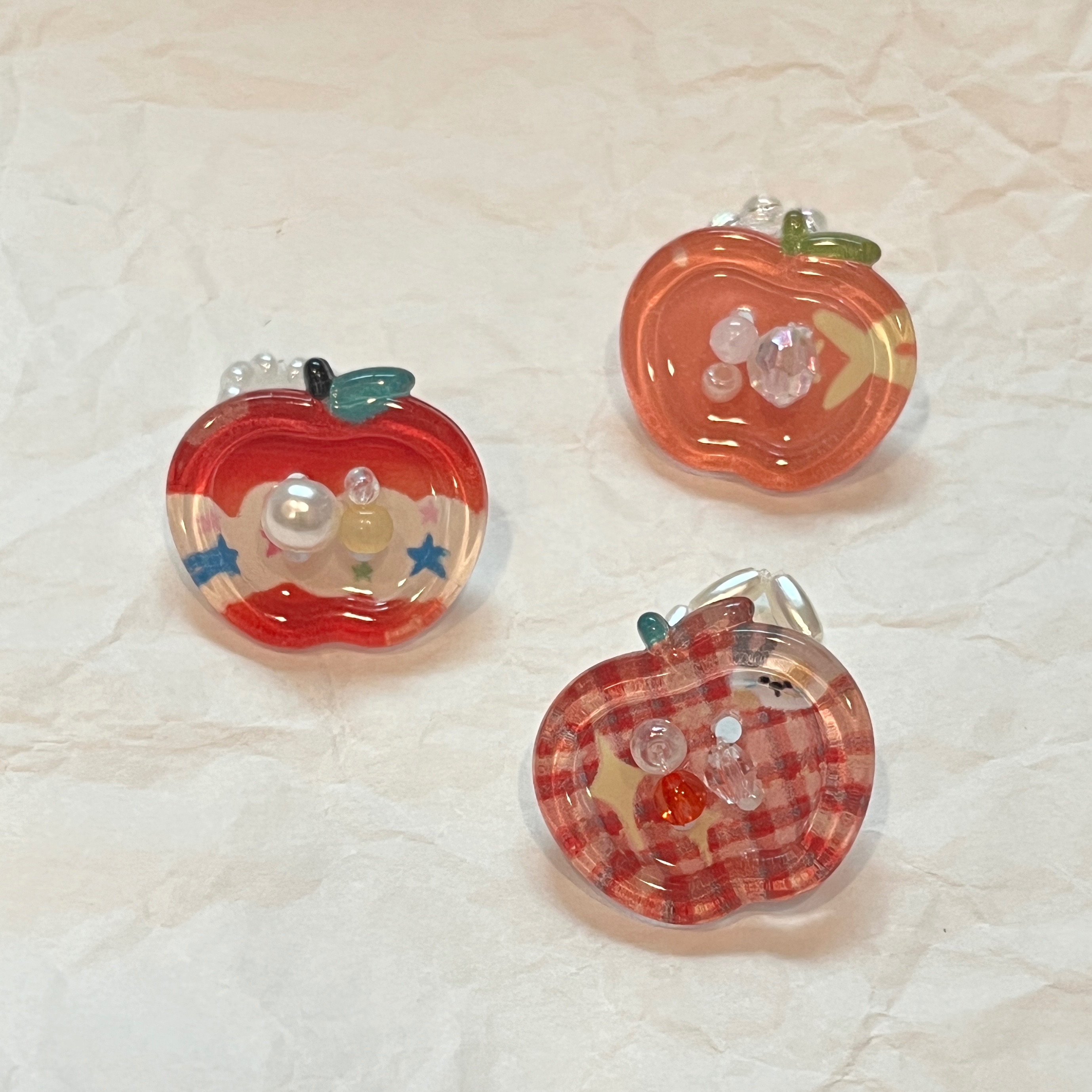 💙Y2K鈕扣戒指✨（第四彈）