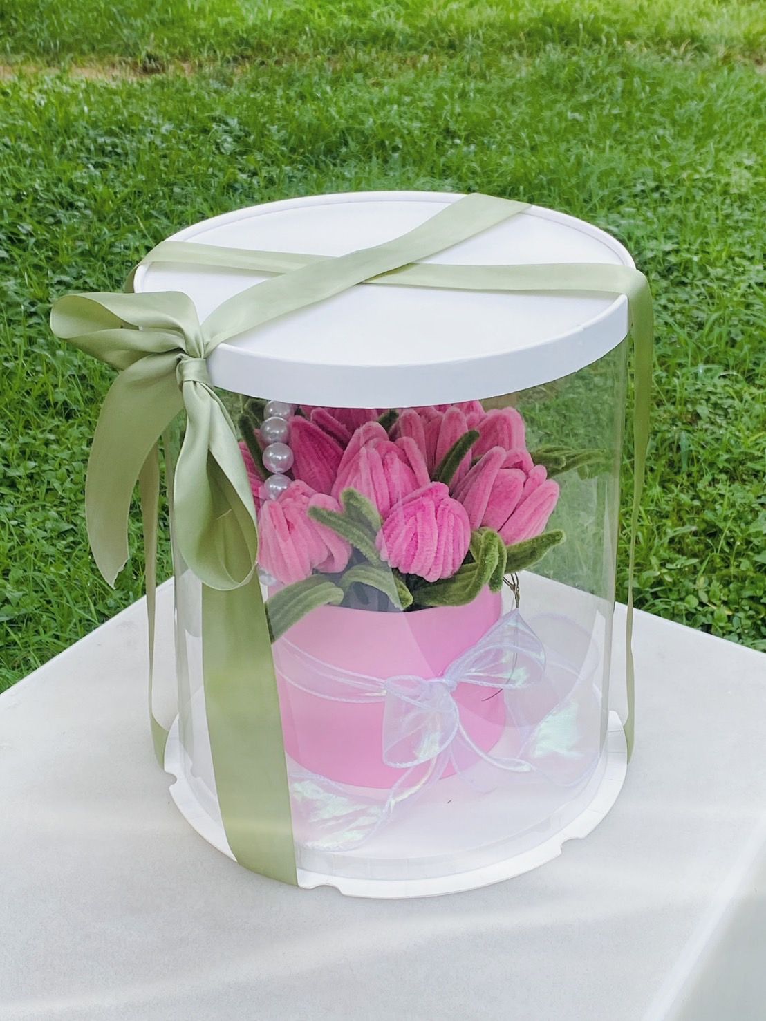 鬱金香花籃禮盒