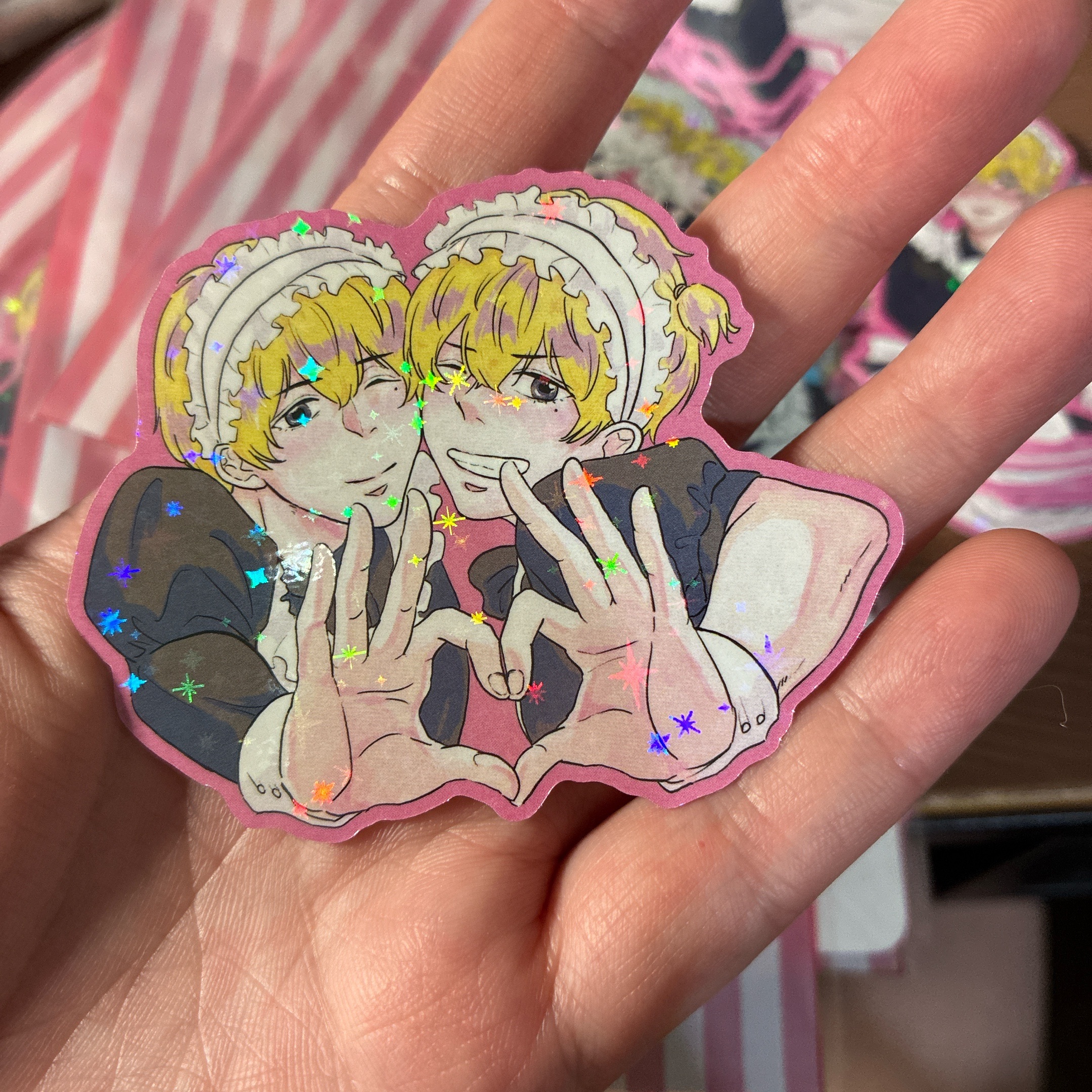 ✨圭圭✨女僕貼紙套組🩷