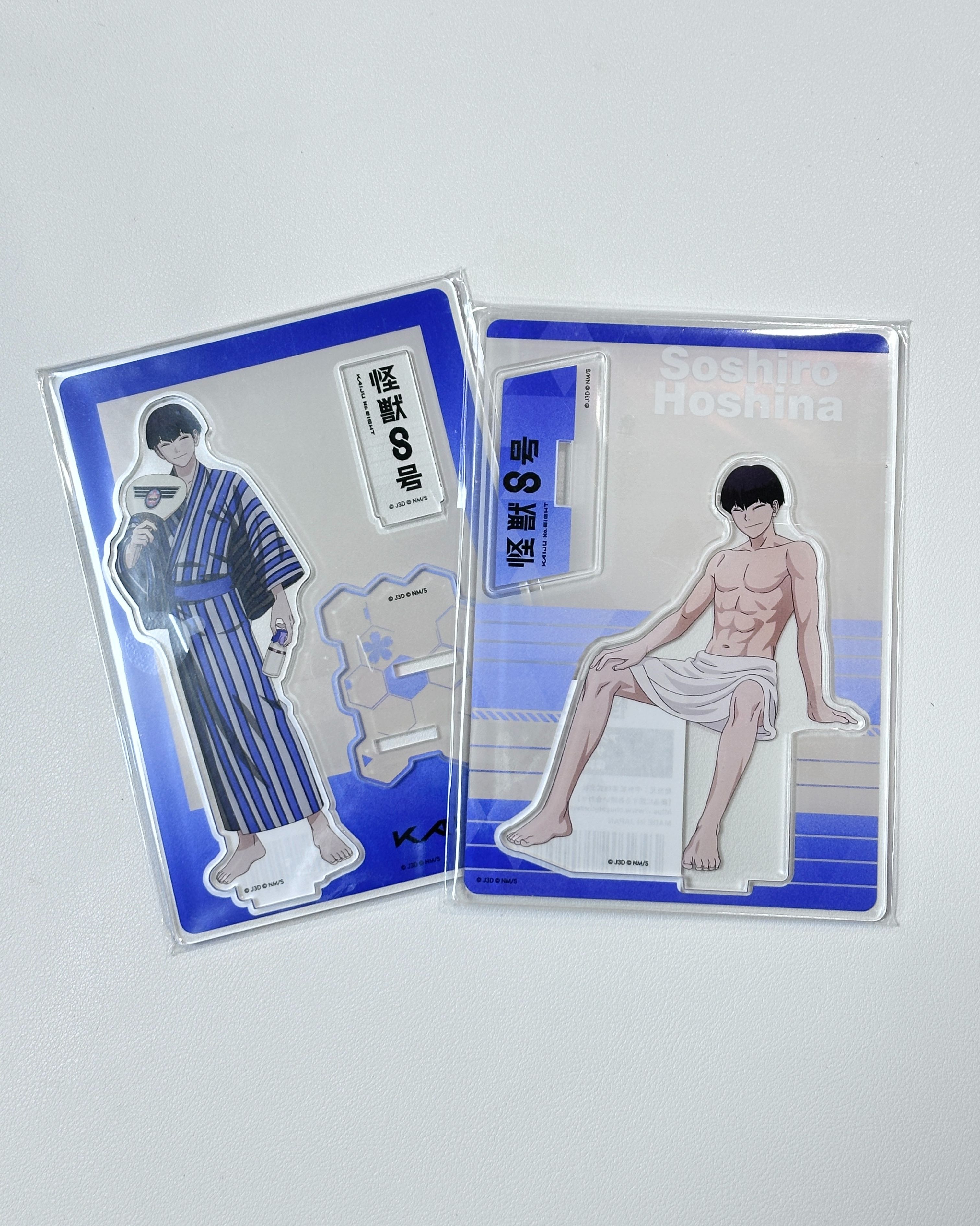 現貨 怪獸8號 x 極樂湯 立牌