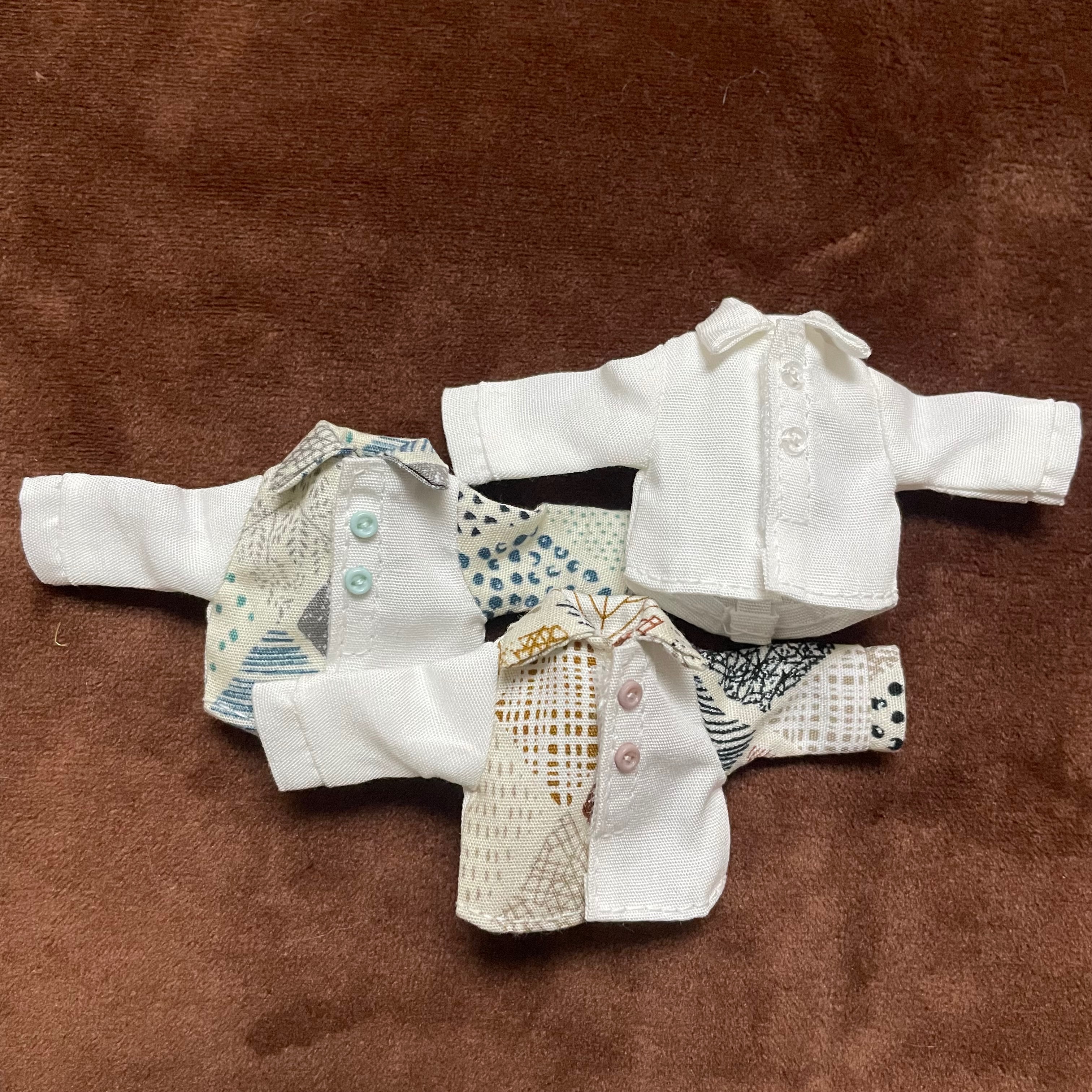 【玉衡】背壓褶長袖襯衫