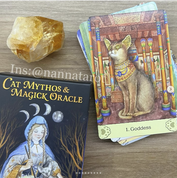 貓咪神話魔法神諭卡🥀Cat Mythos ＆ Magick Oracle