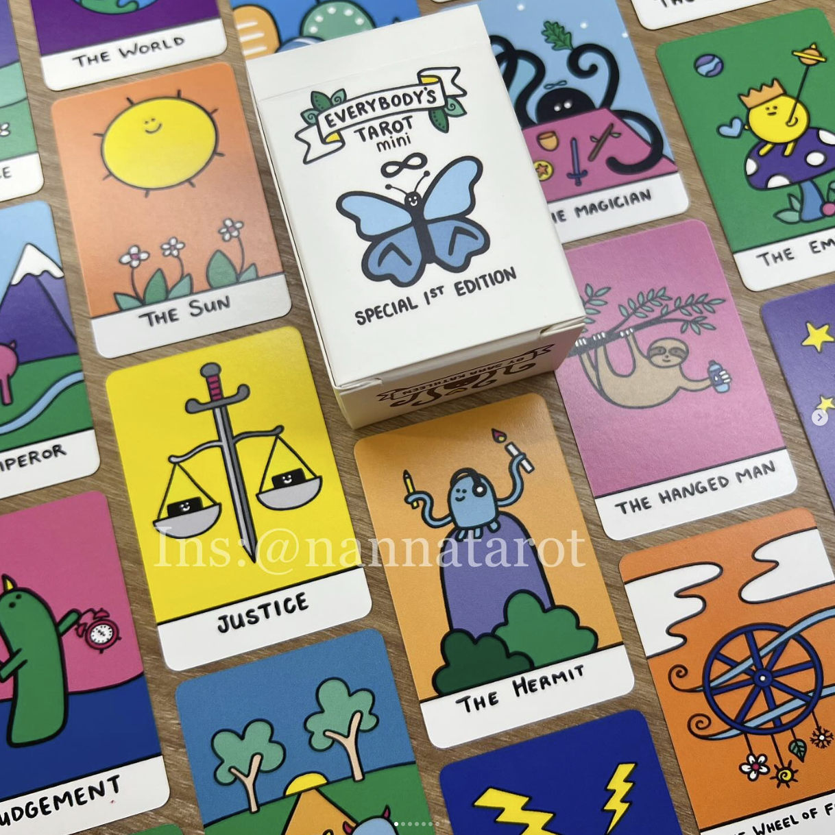 眾心塔羅牌-迷你版🥀Everybody’s Tarot - Mini Edition