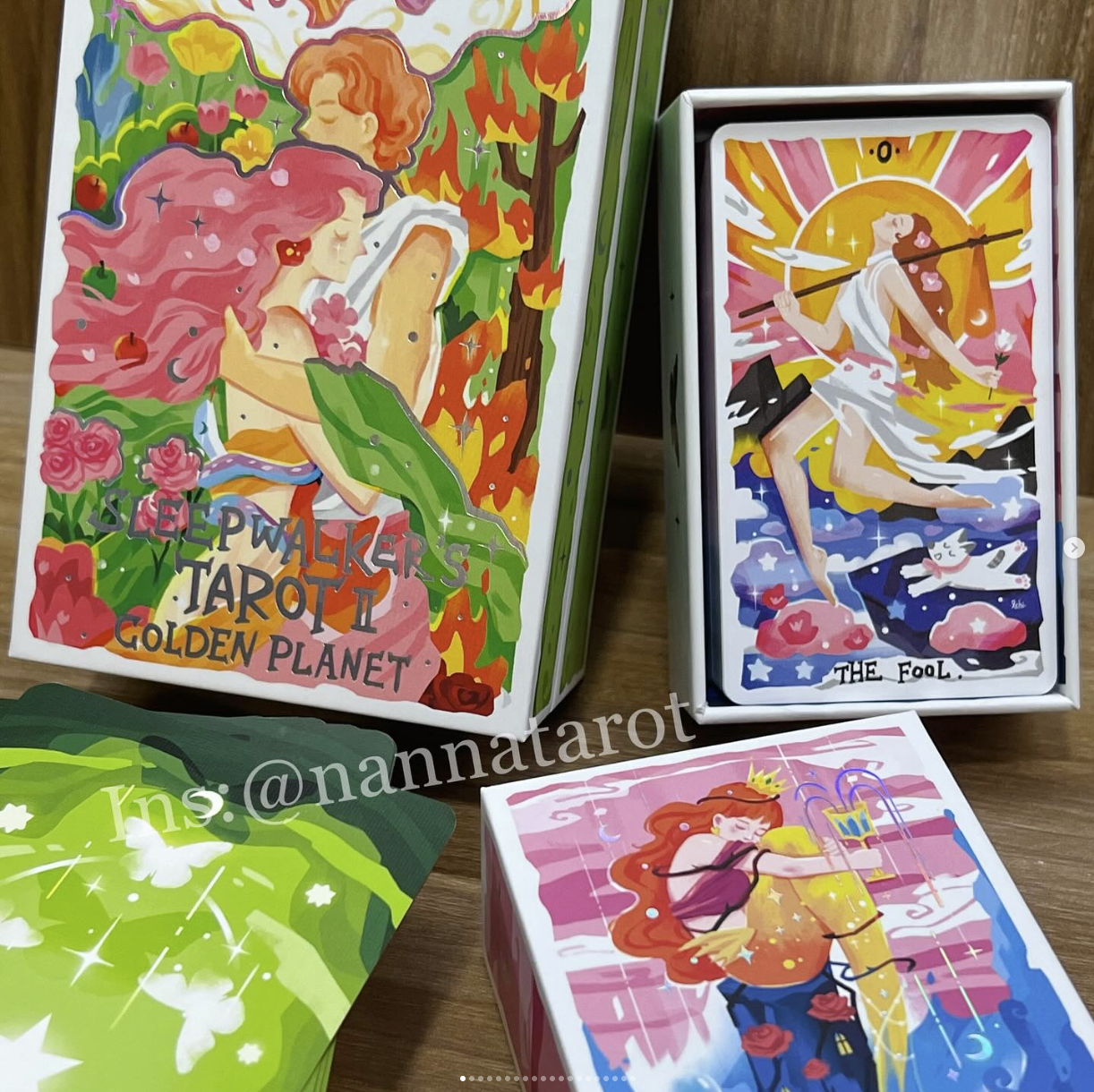 夢遊者塔羅2：金色行星🥀Sleepwalker’s Tarot II: Golden Planet