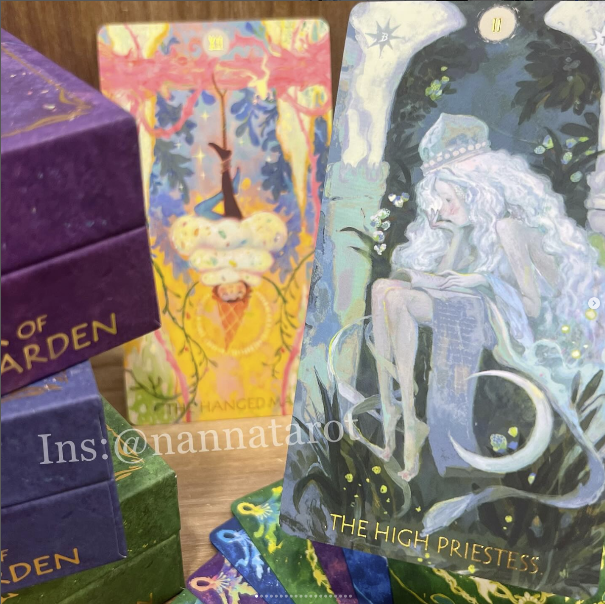 繁星與花園的低語塔羅⚡台灣獨家授權販售⚡The Whisper of Stars and Garden Tarot