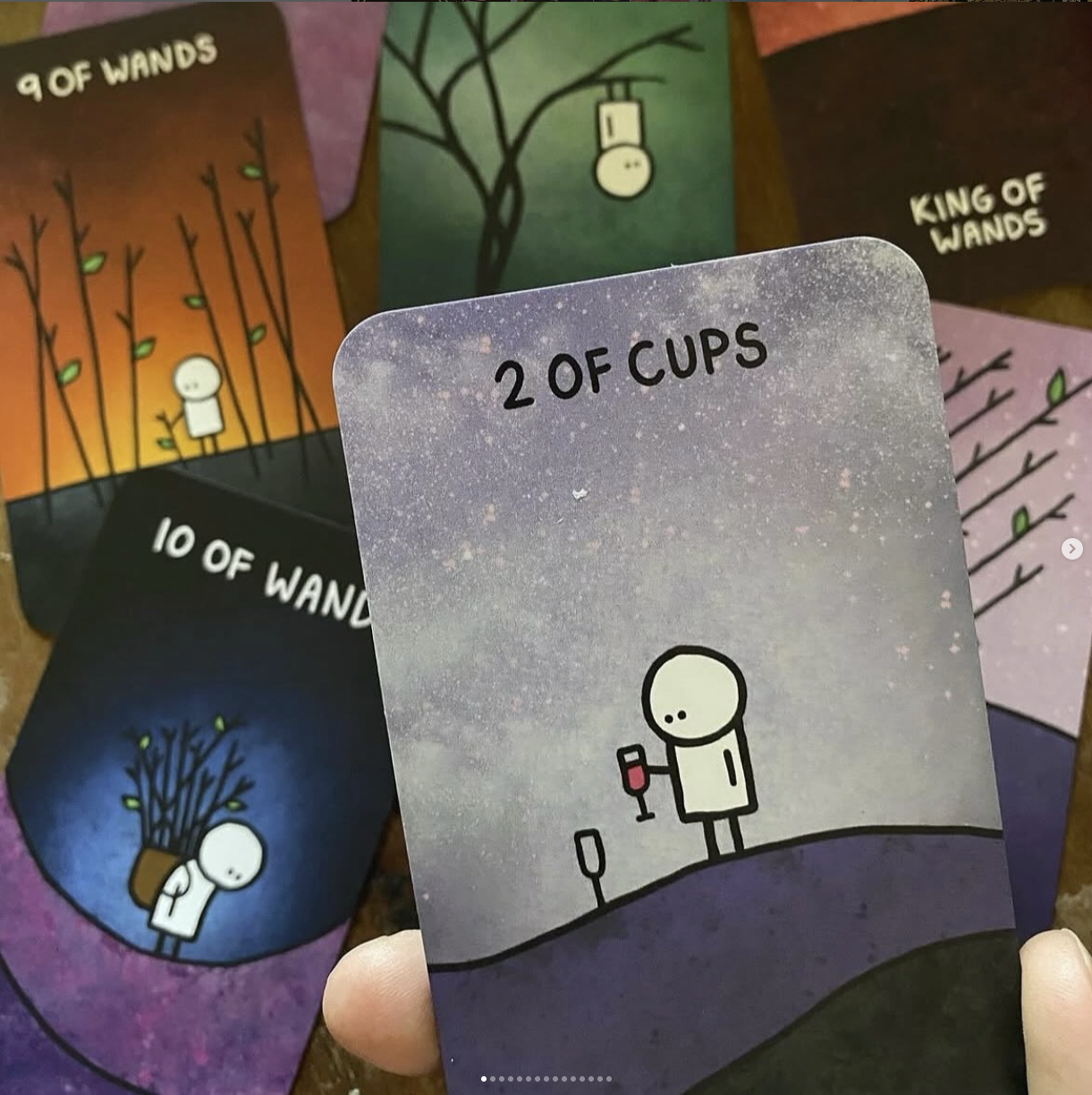 悲傷塔羅牌🥀A Grieving Tarot