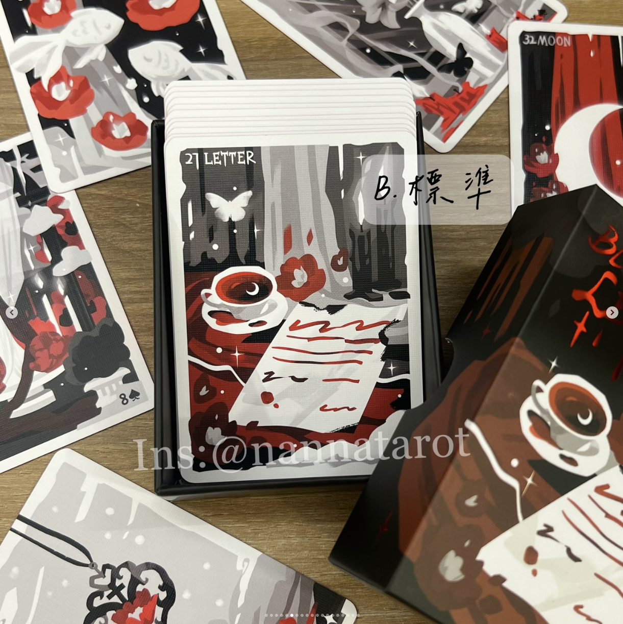 血色夢魘雷諾曼🥀Blood Nightmare Lenormand