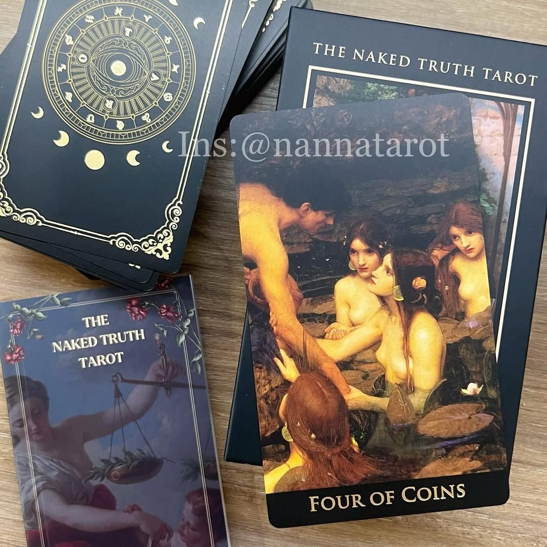 赤裸的真相塔羅牌-午夜版🥀The Naked Truth Tarot - Midnight Edition