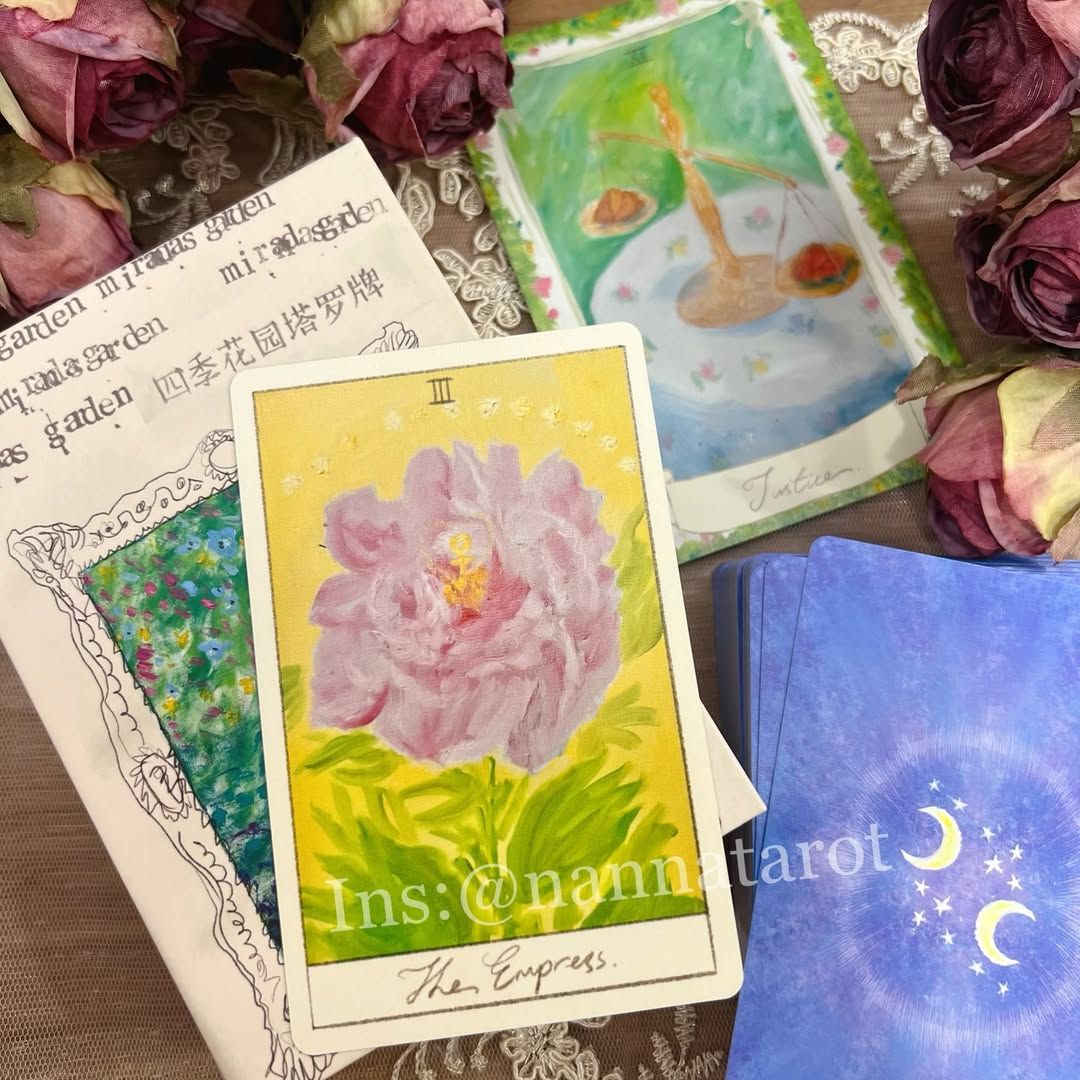 四季花園塔羅牌🥀Miranda’s Garden Tarot