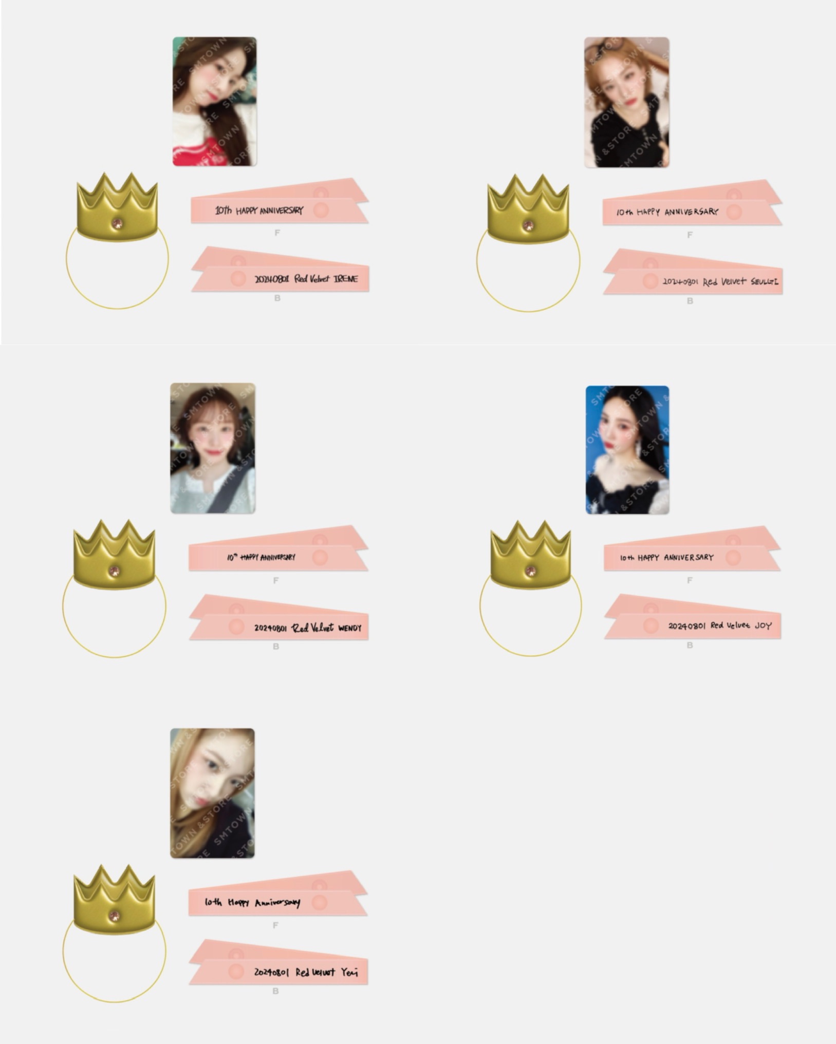 娃娃配件組（娃用王冠+娃用背帶+小卡）