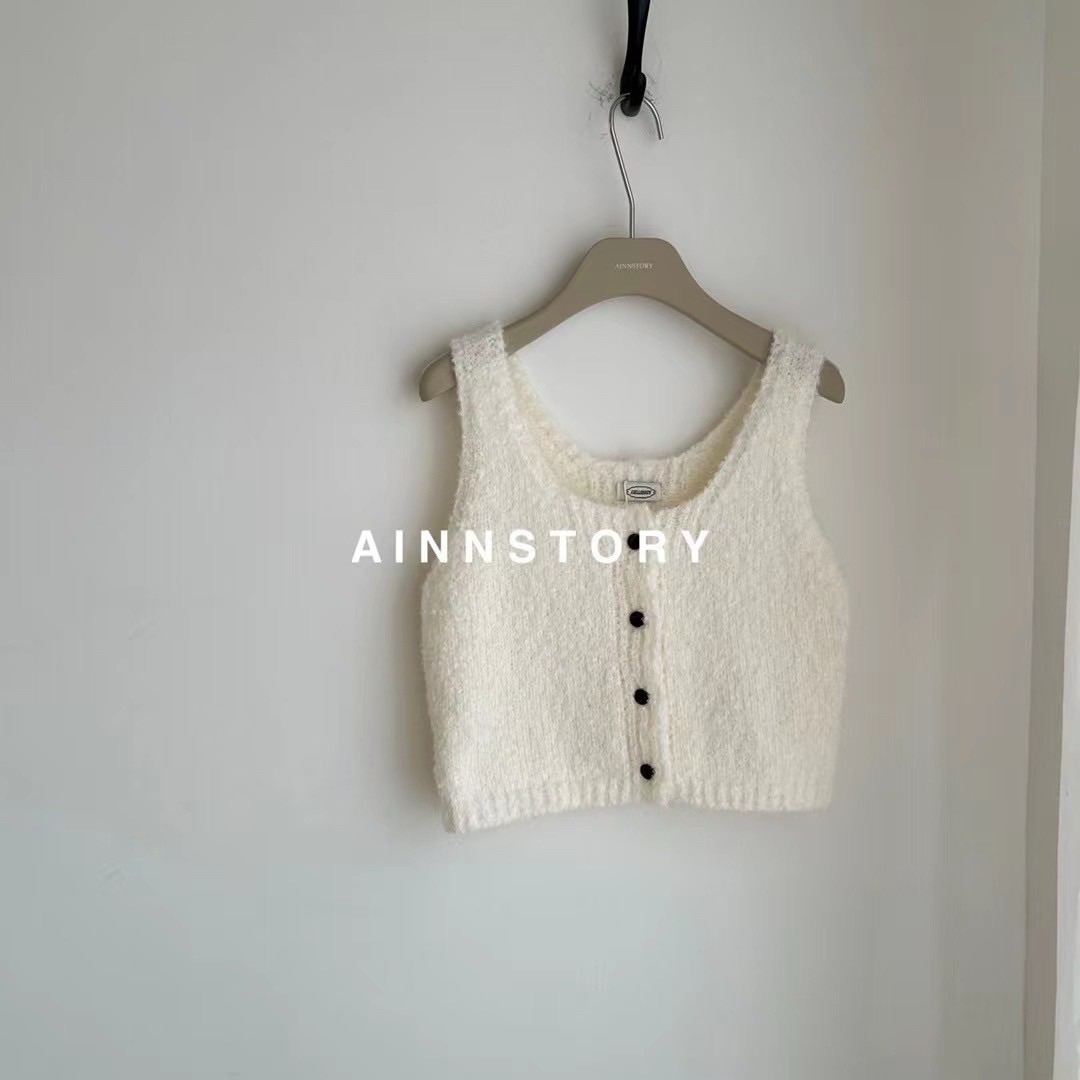 韓系針織毛衣小背心