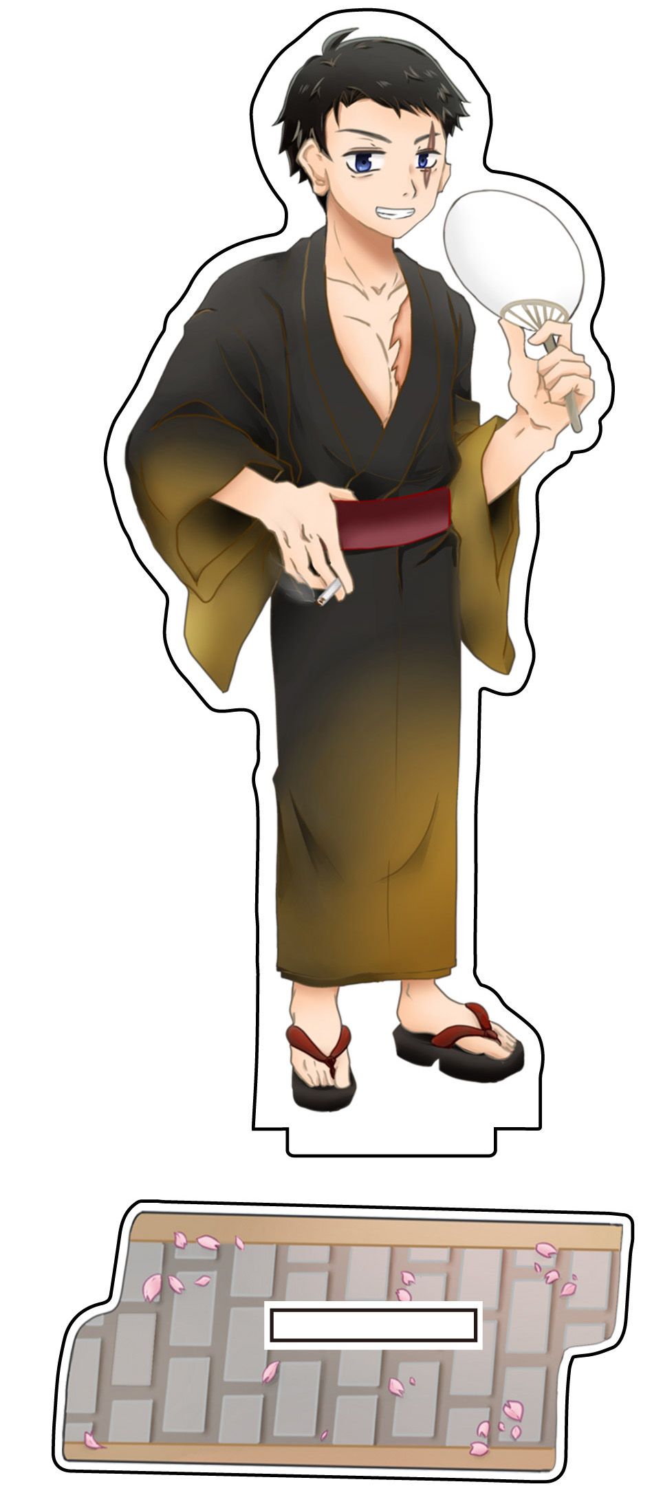 花街出遊行壓克力立牌