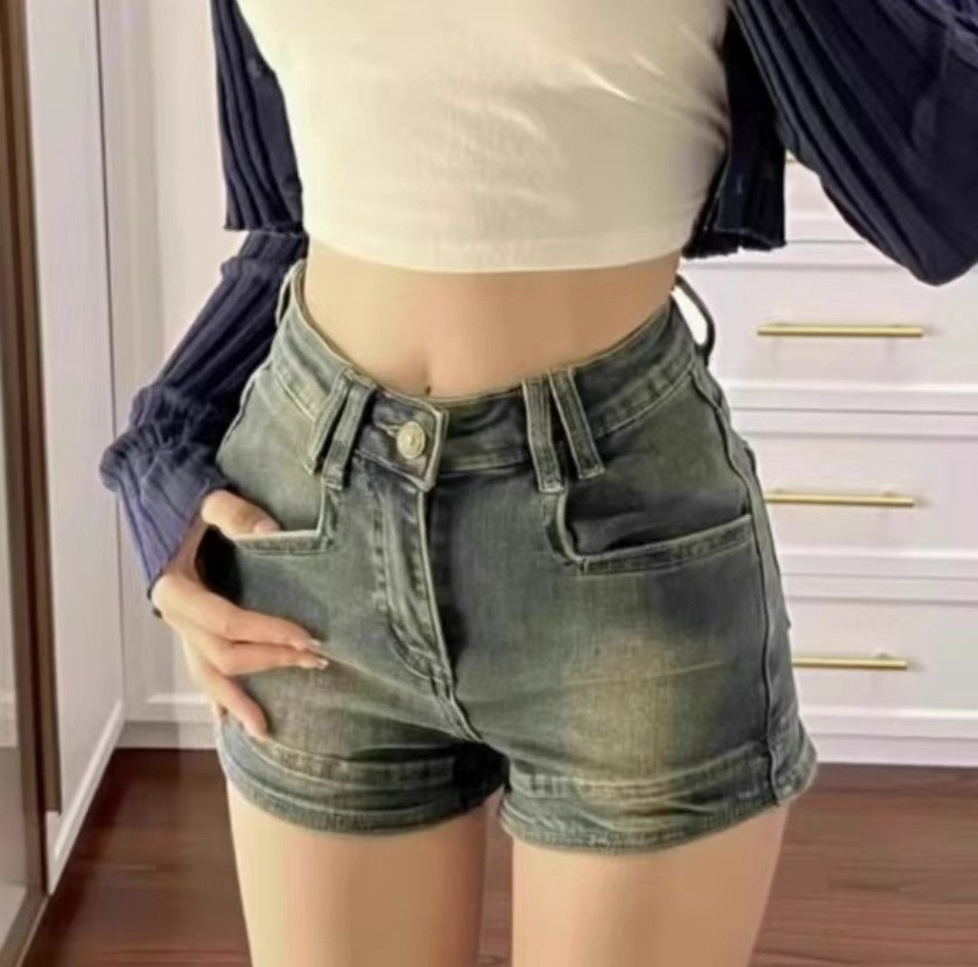 辣妹刷色短褲