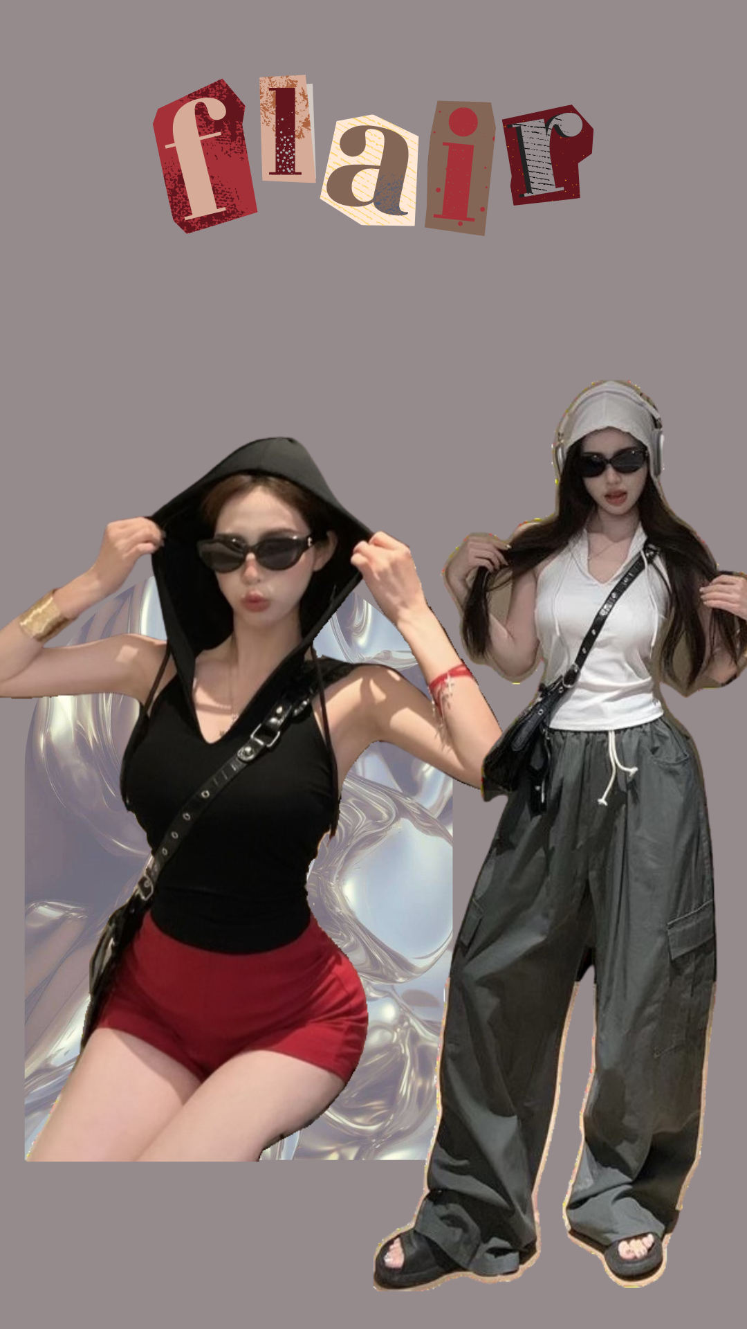 美式辣妹露背連帽上衣