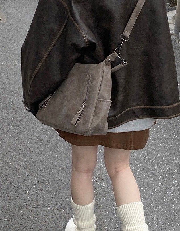 🌟現貨🌟廢土風-新潮復古特色大容量托特包3color（建議看過賣場IG reels再購買）