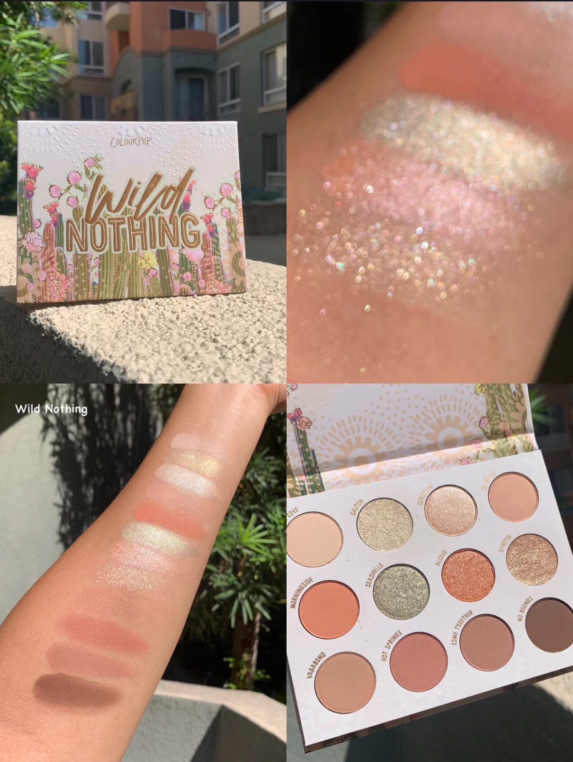 Colourpop九宮格眼影盤