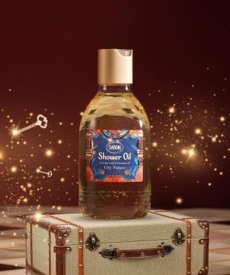 SABON 琉璃百合香氛沐浴油 300ml