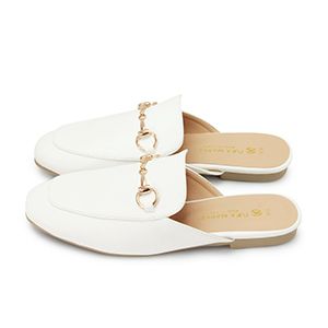 1PE81低調金屬圓扣穆勒鞋