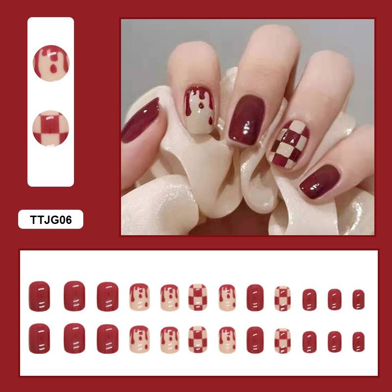 哈娜穿戴美甲 - 編號: TTJG06