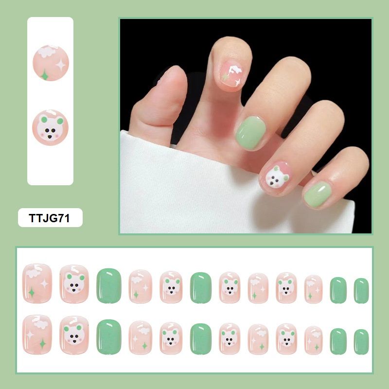 哈娜穿戴美甲 - 編號: TTJG71
