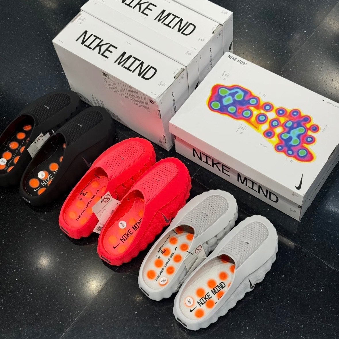 🇯🇵 NIKE MIND 001 科技結構拖鞋｜三色登場