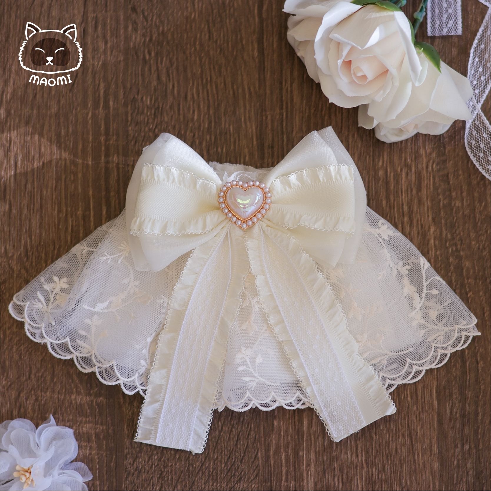 ❀毛咪 ᴍᴀᴏᴍɪ｜心之所向蕾絲領巾❀