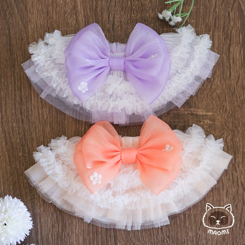 ❀毛咪 ᴍᴀᴏᴍɪ｜初霧花語蕾絲領巾❀