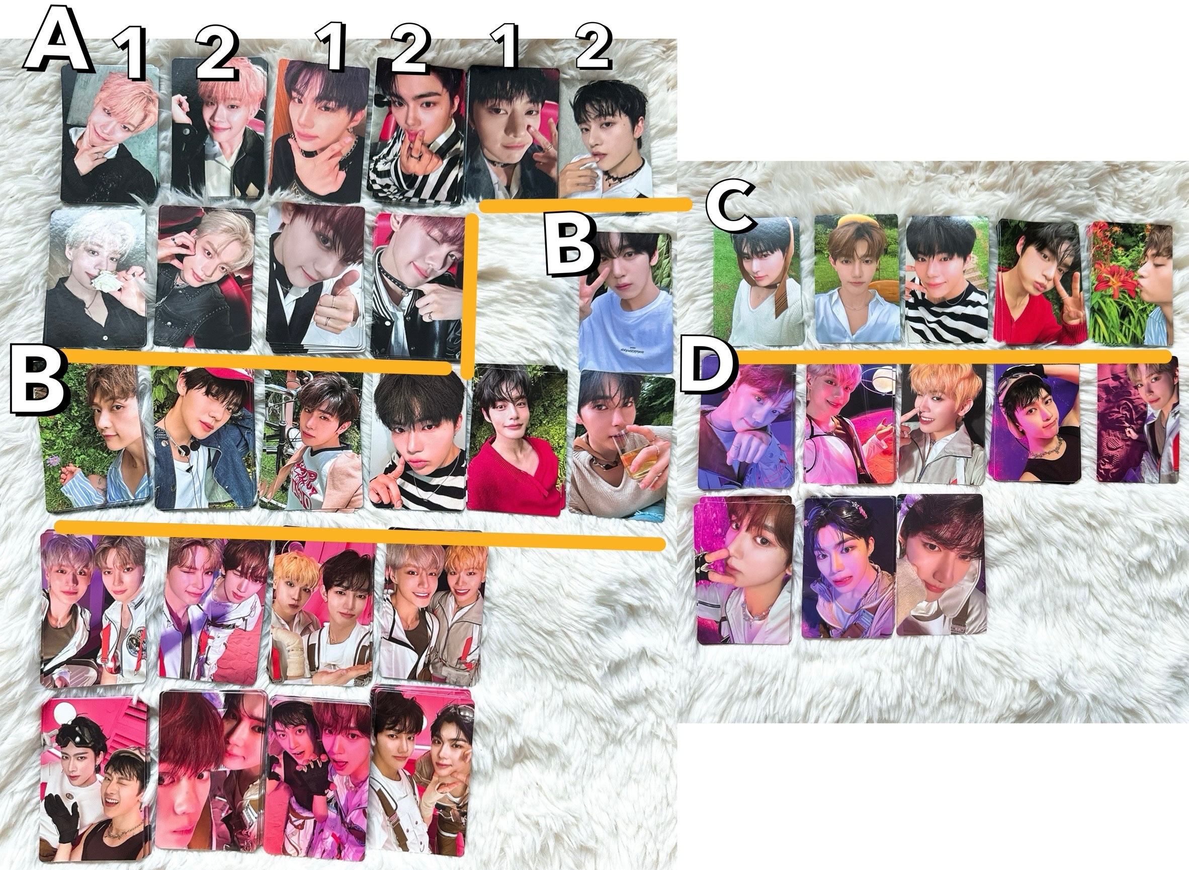 迷你四 單封/Zerose/團封專輯小卡