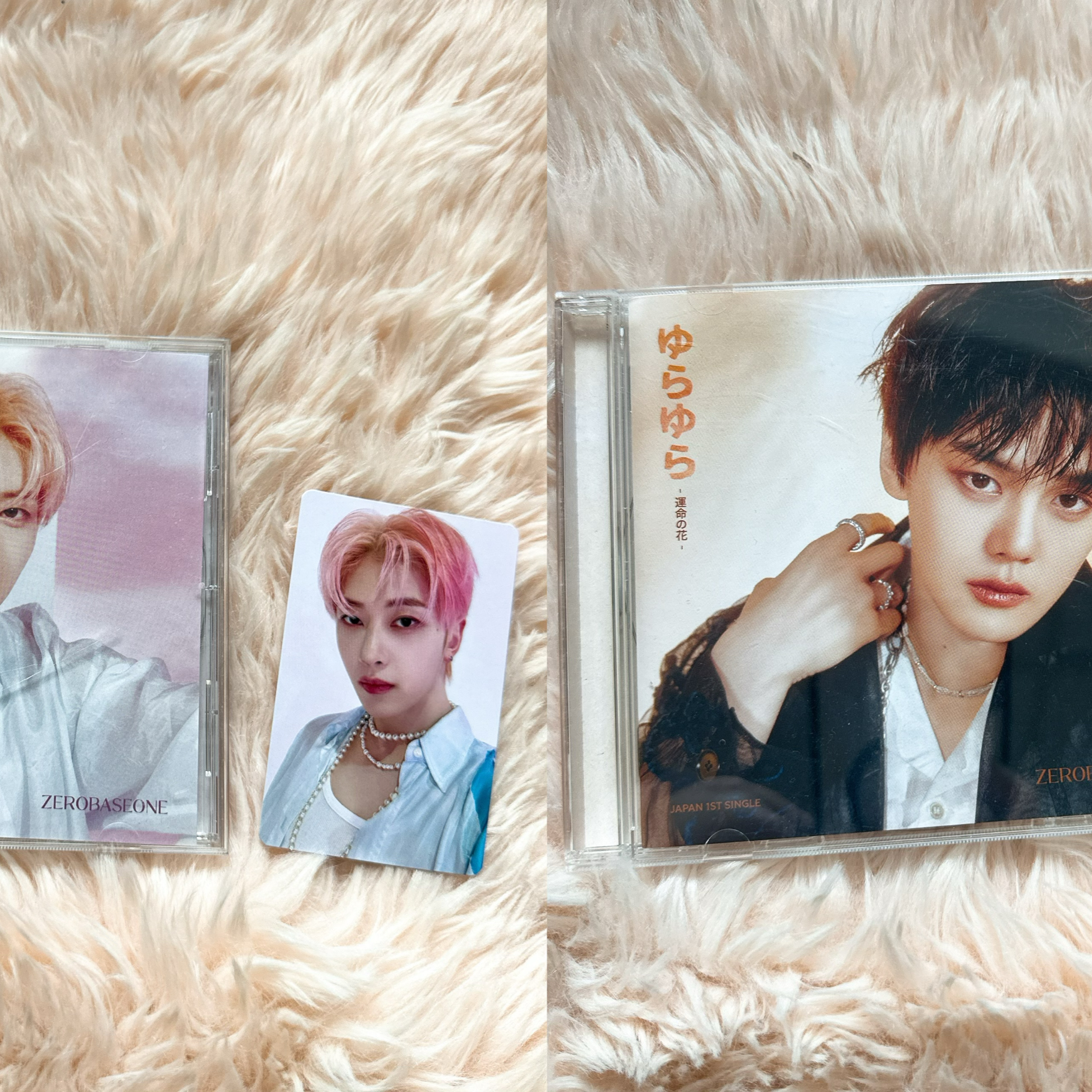 Yura Yura個人盤+小卡（壓克力外殼有刮痕介意勿下單）