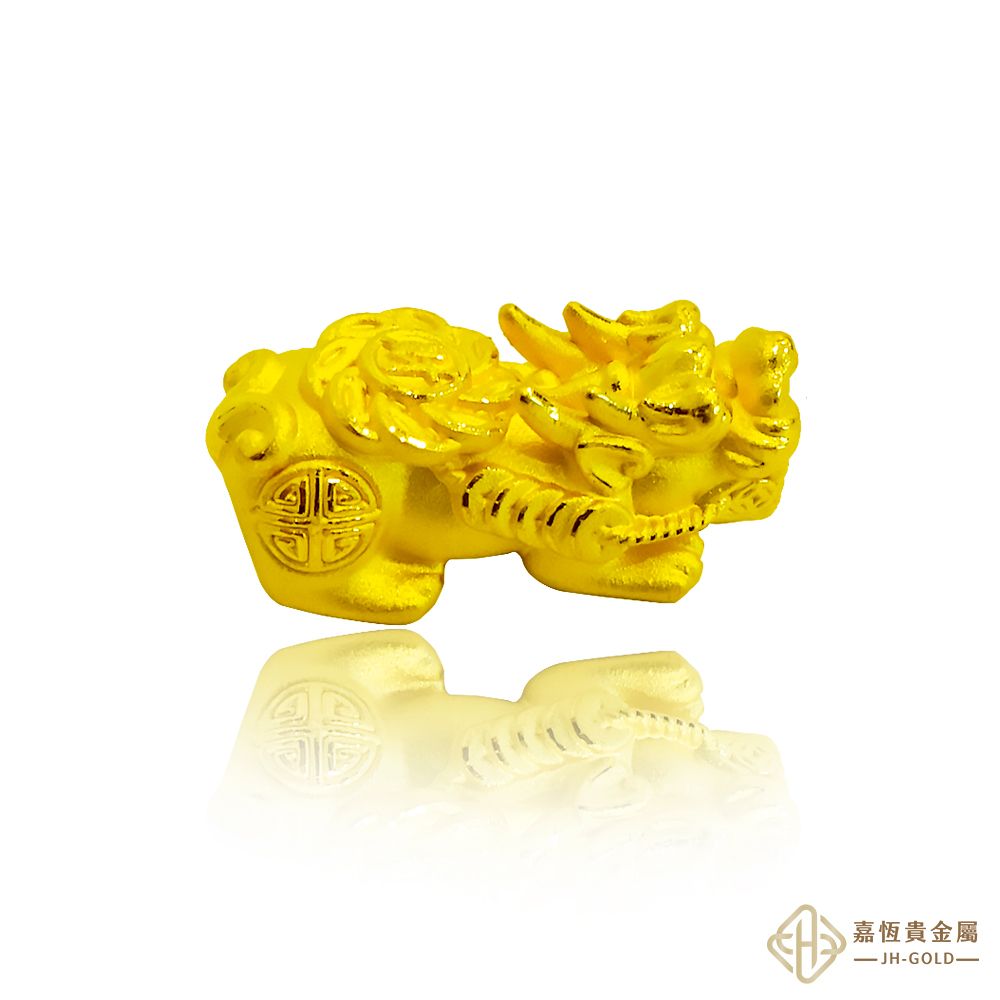 JH Gold 黃金貔貅 （金重：0.42/±0.03錢）