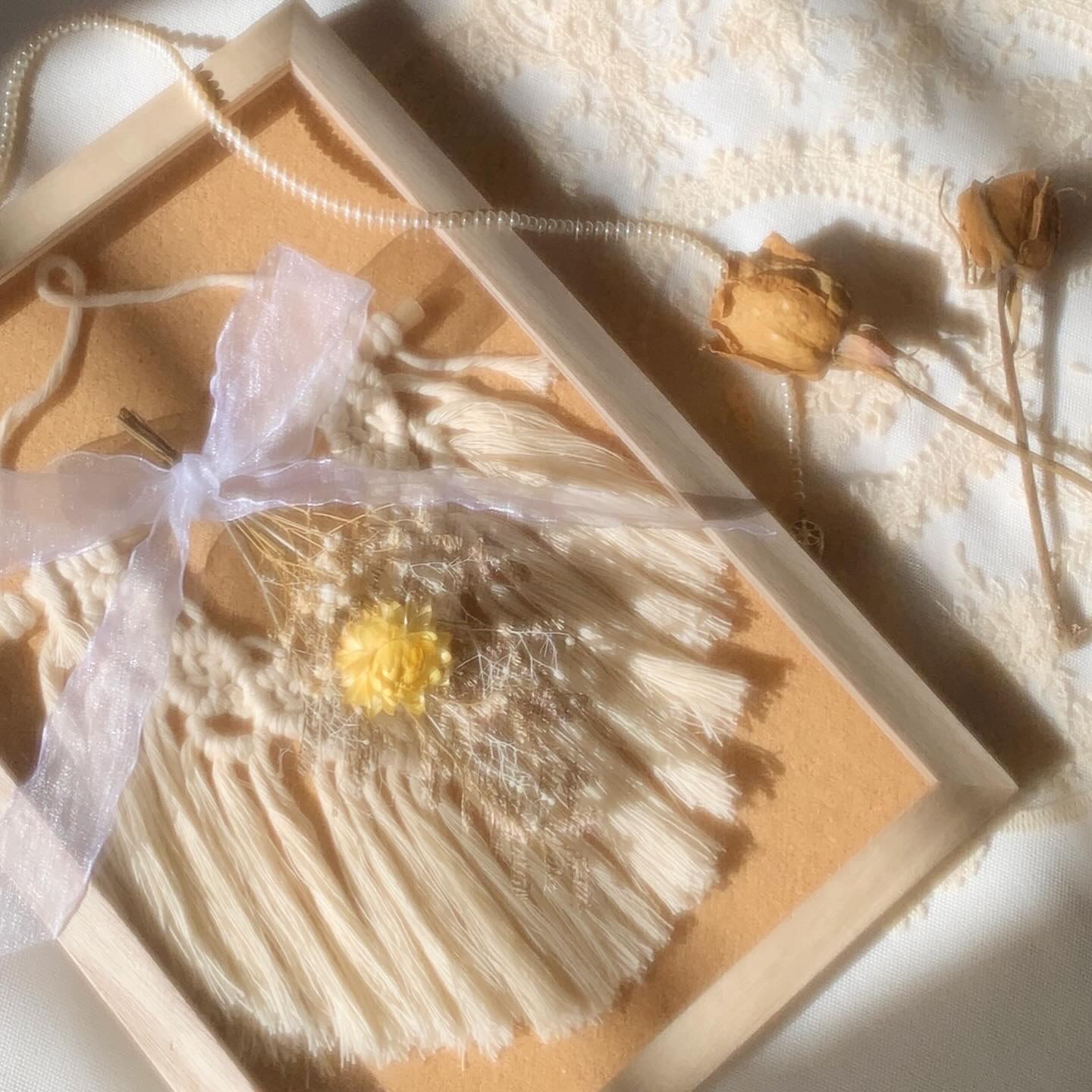 （贈送木質透明質感框框）法式波希米亞風乾燥花 🫧🌷