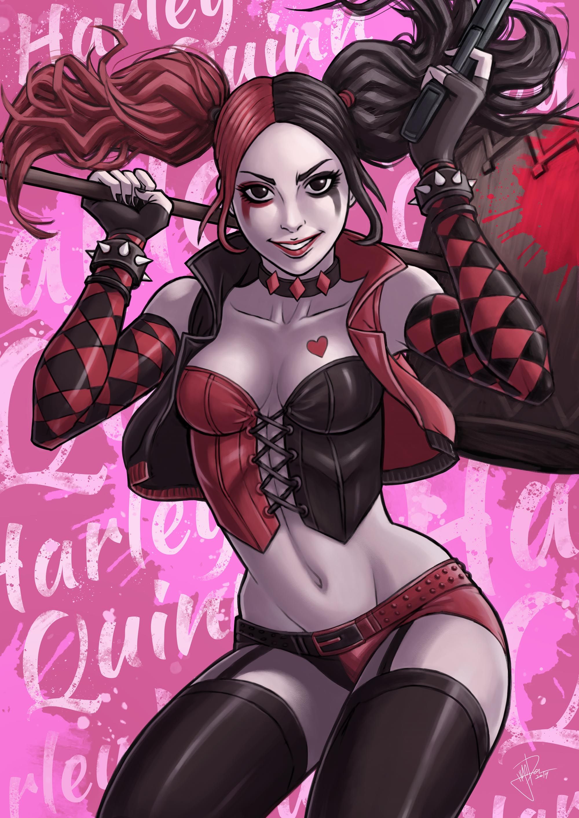 【魷大】哈莉奎茵 Harley Quinn （酷卡）