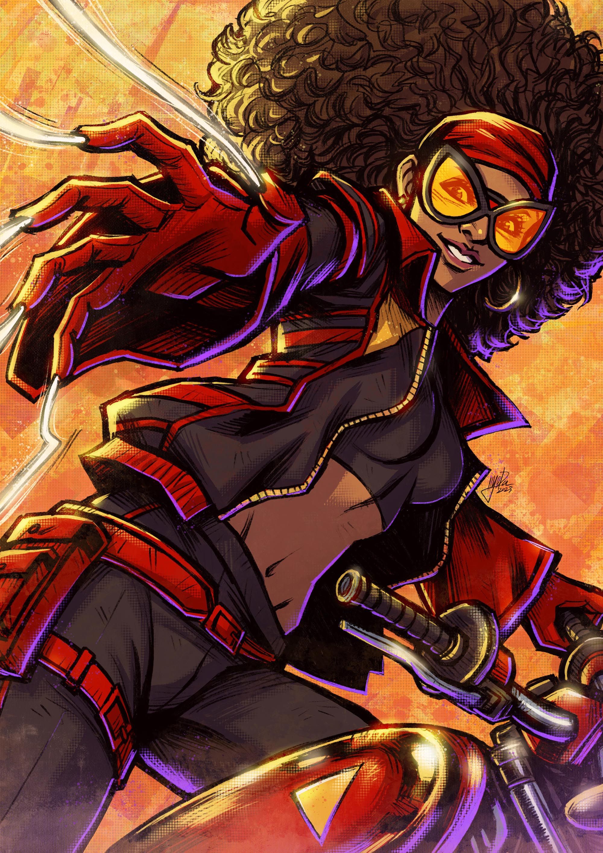 【魷大】女蜘蛛人潔西卡 Jessica Drew （酷卡）