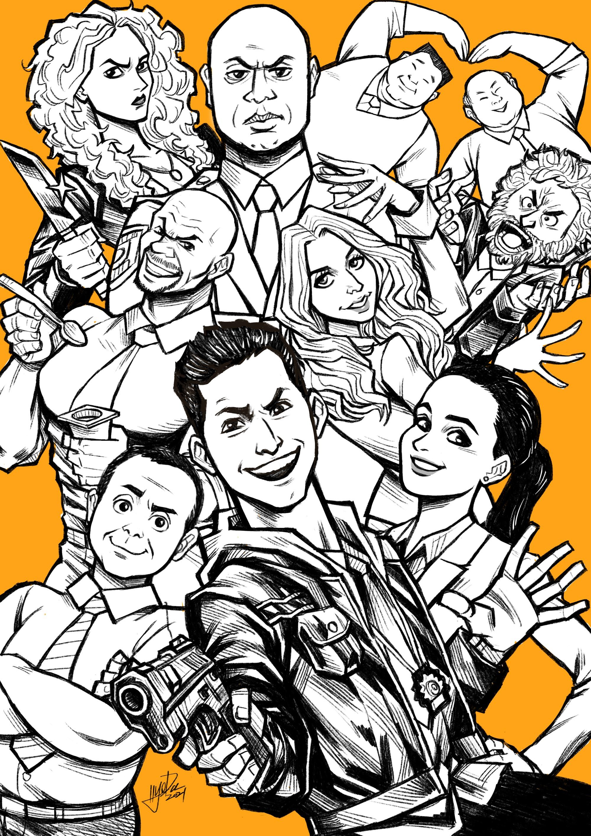 【魷大】荒唐分局 Brooklyn 99 （酷卡）