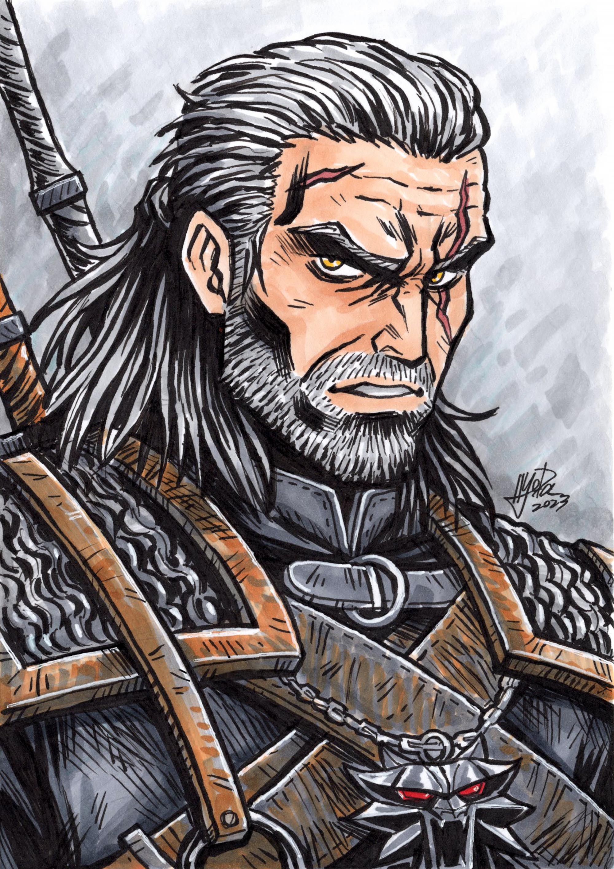 【魷大】獵魔士 The Witcher - 傑洛特 Geralt （酷卡）