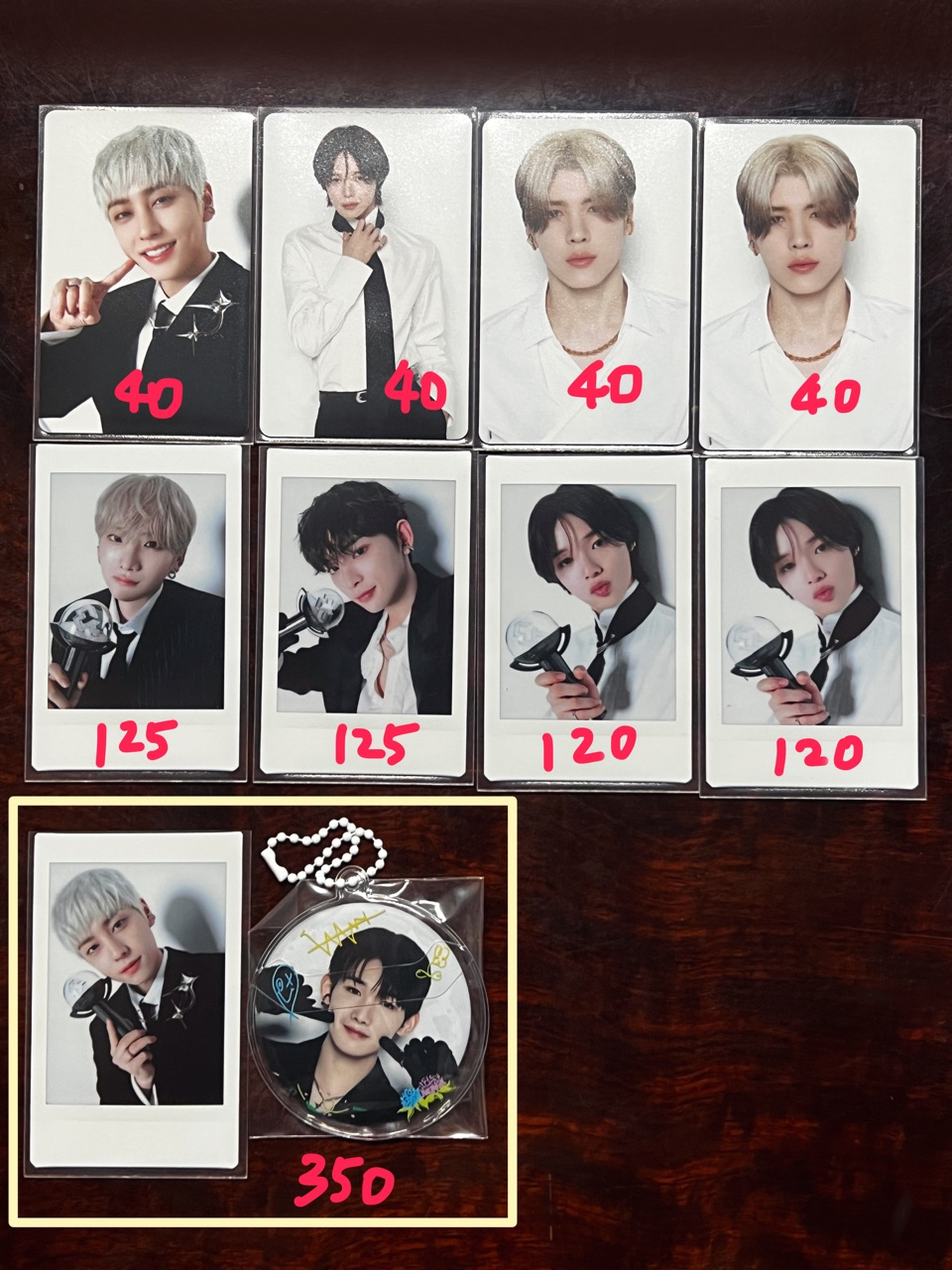 STN演唱會隨機卡包卡、拍立得、徽章