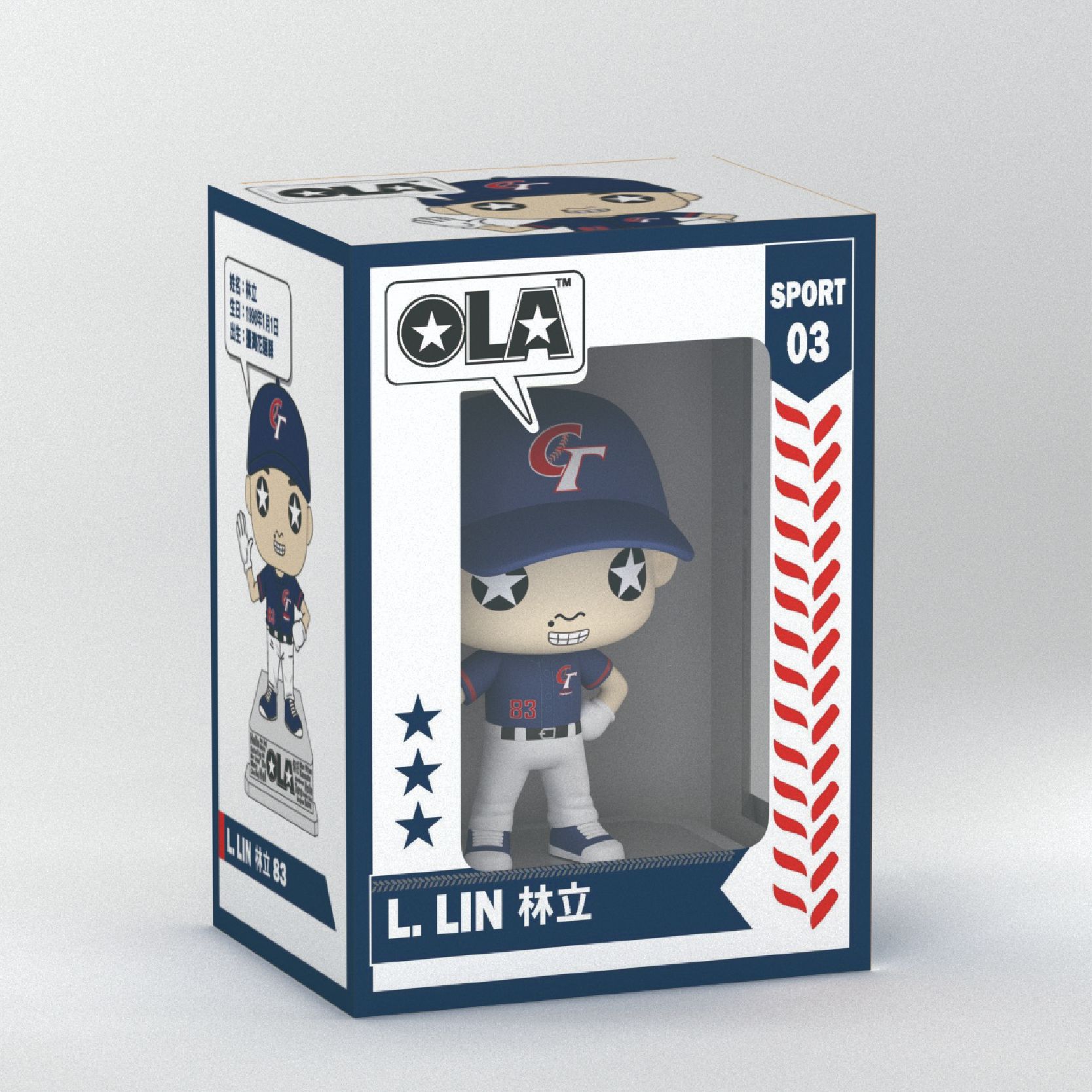 瘋蒐OLA-林立限量公仔-OLA歡樂版